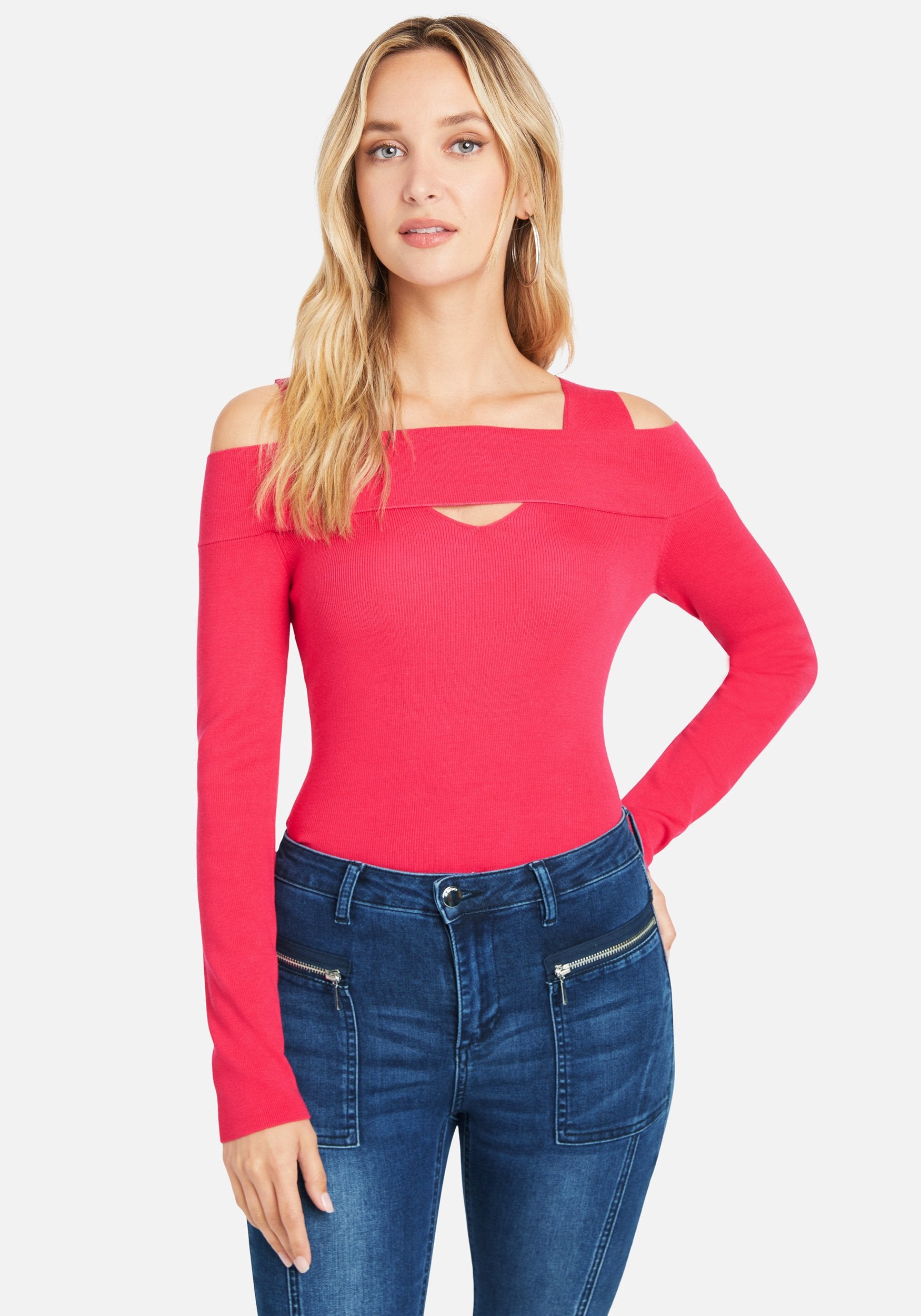 Cold Shoulder Sweater