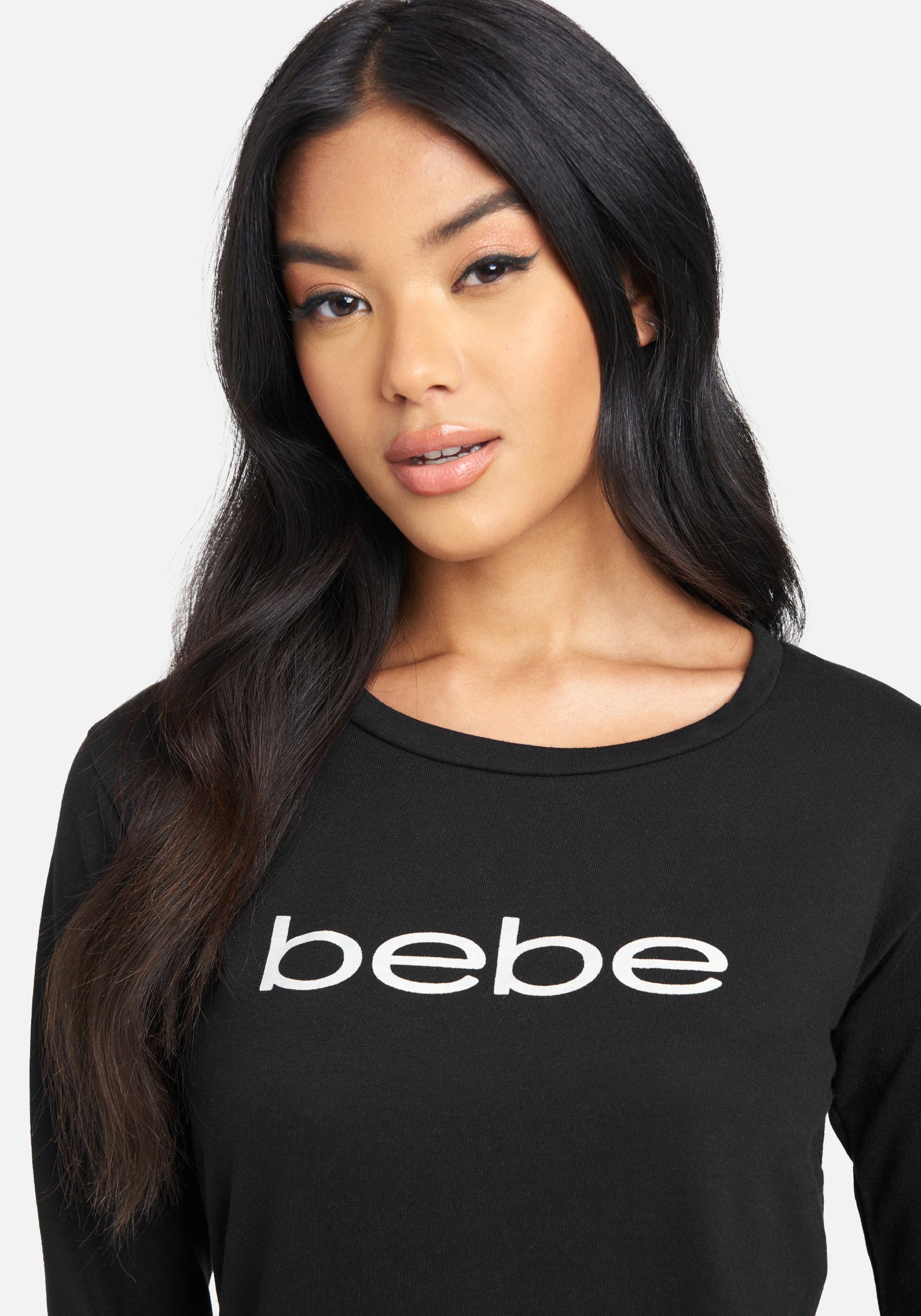 Bebe Logo French Terry Pant Set