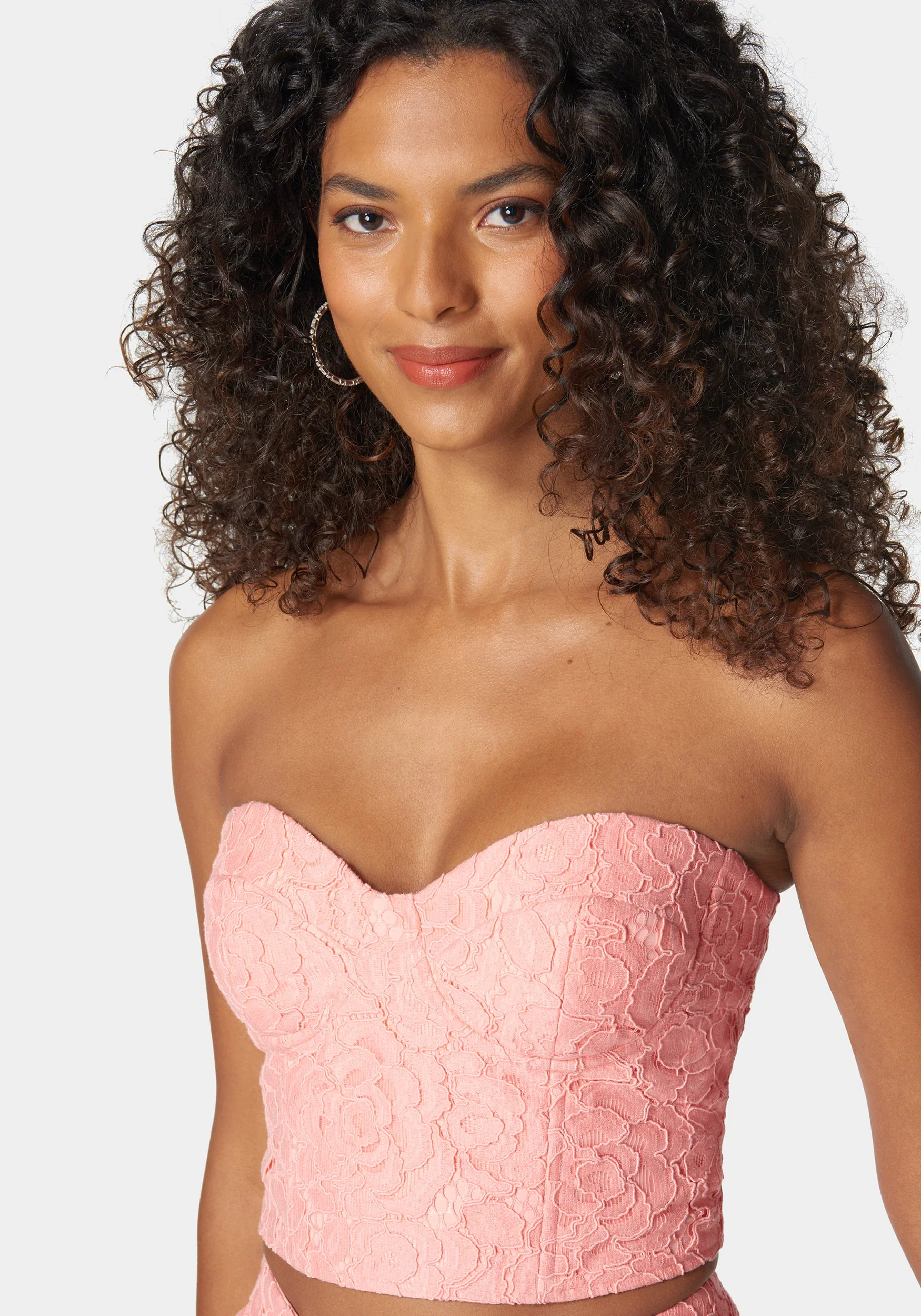 Lace Bustier Top