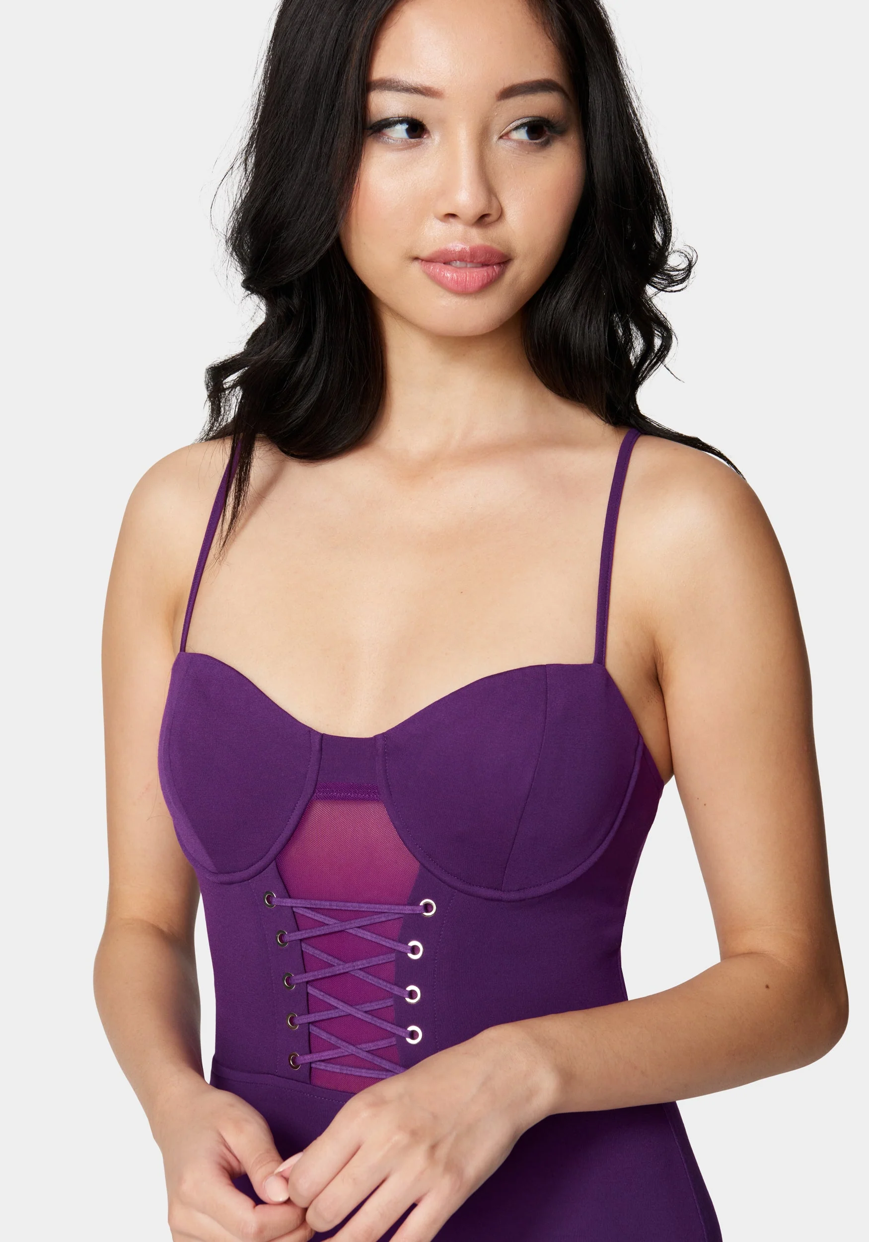 Corset Detail Bodycon Dress