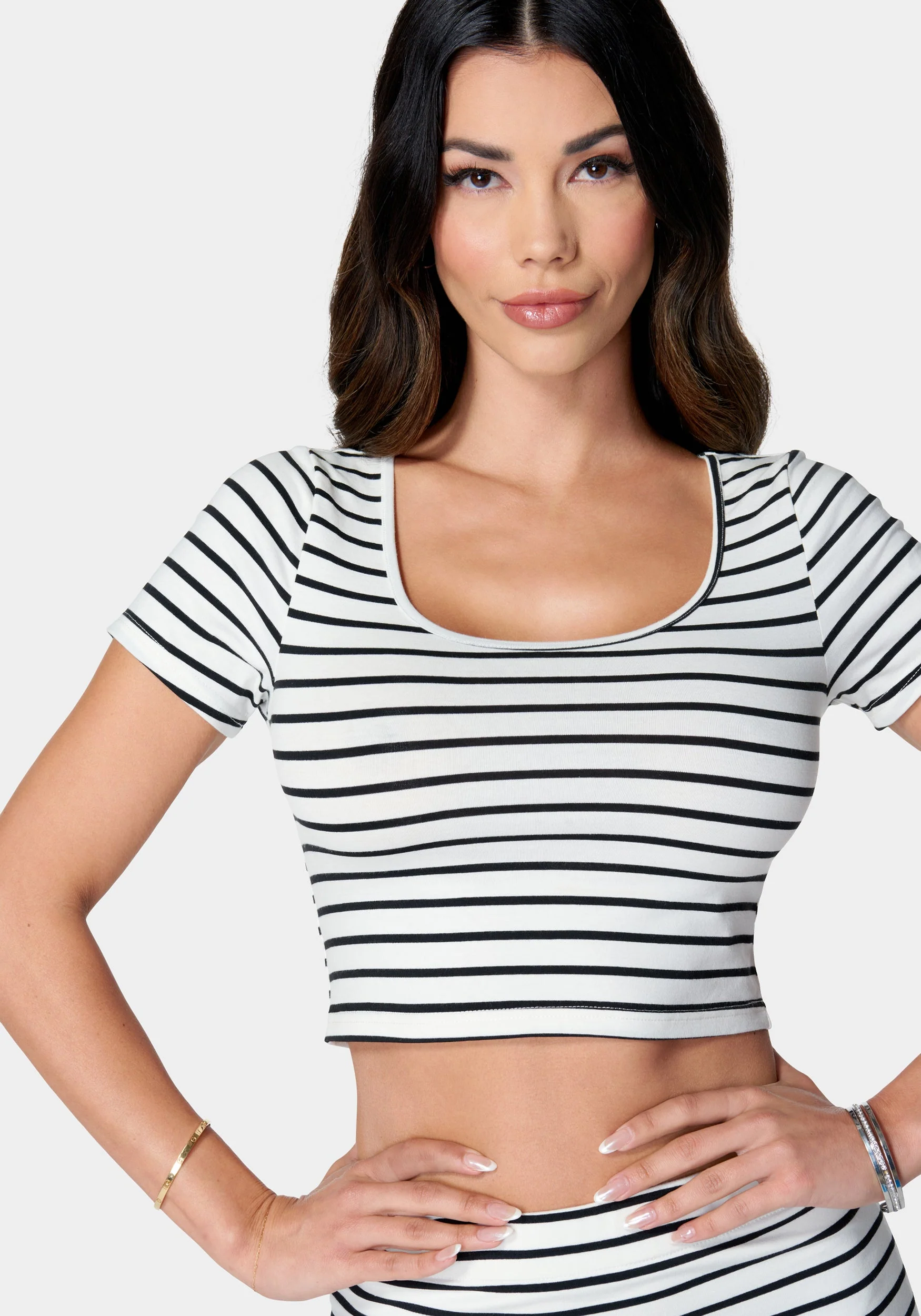 Striped 2 Piece Dress