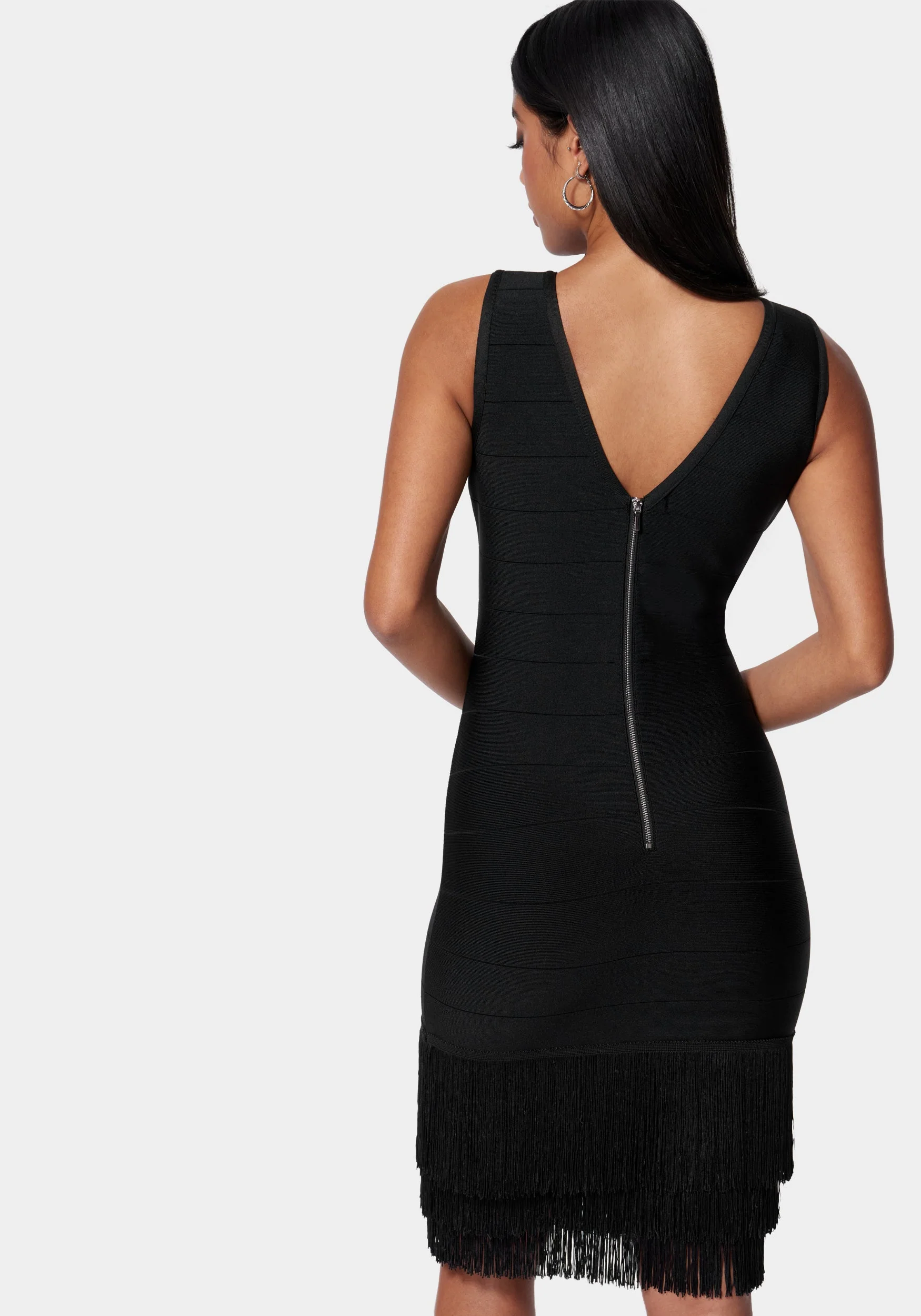 Bandage Fringe Dress