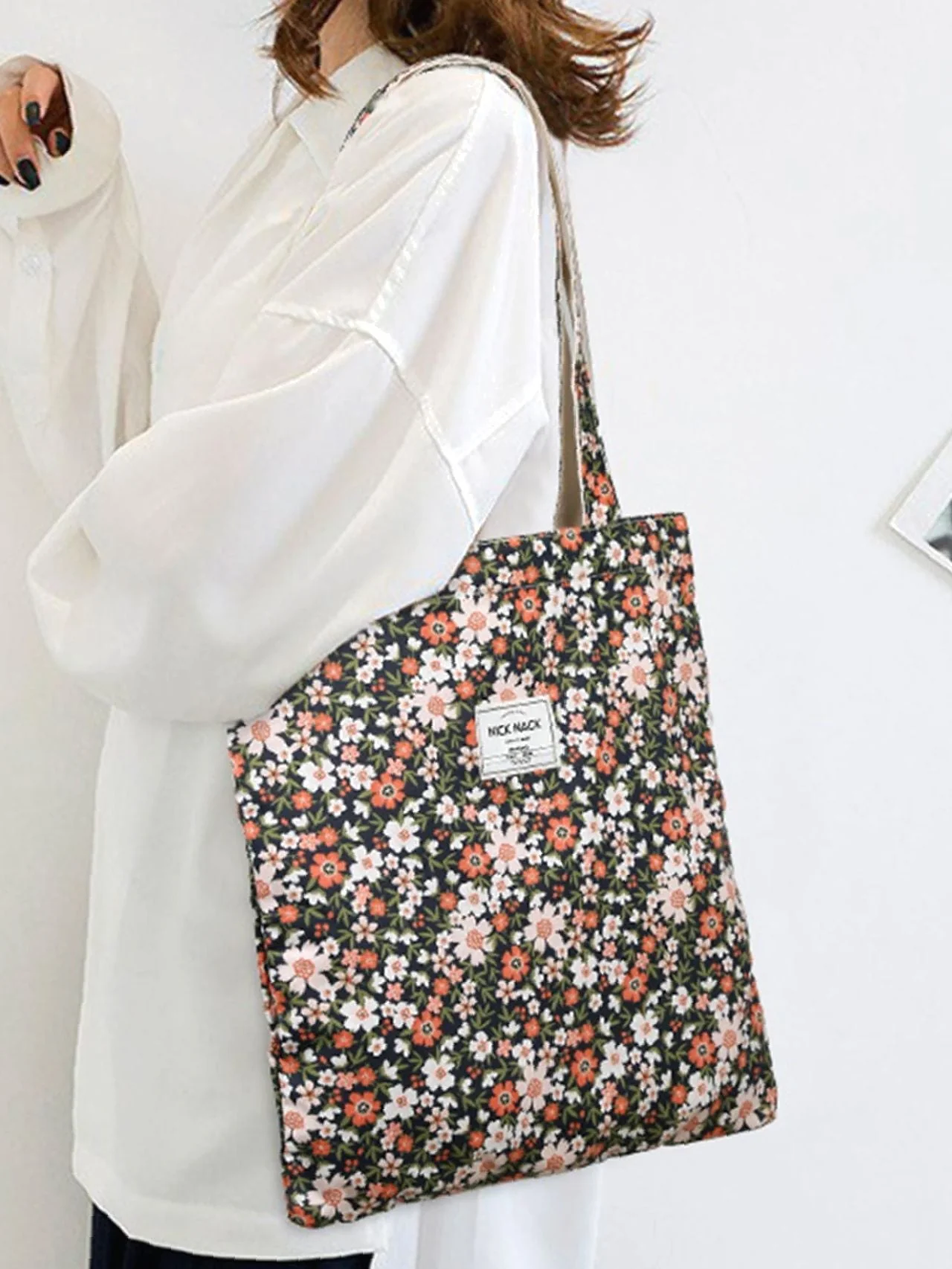 Bag For Love - Ditsy Floral Tote Bag  - Women Tote Bags