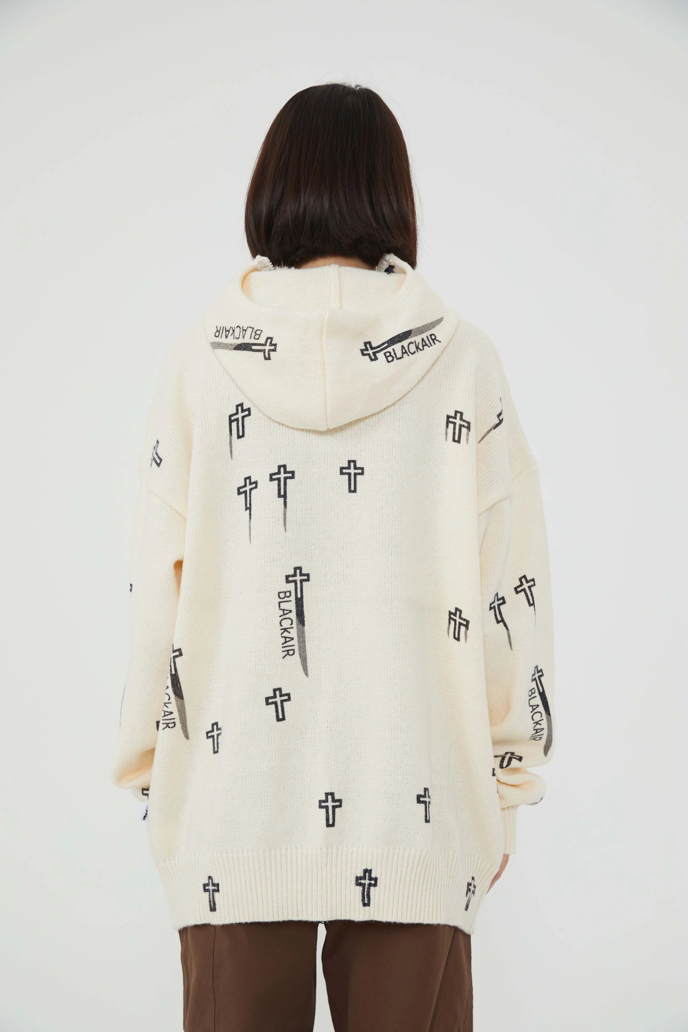 Anywhere Cross Hoodie Knit