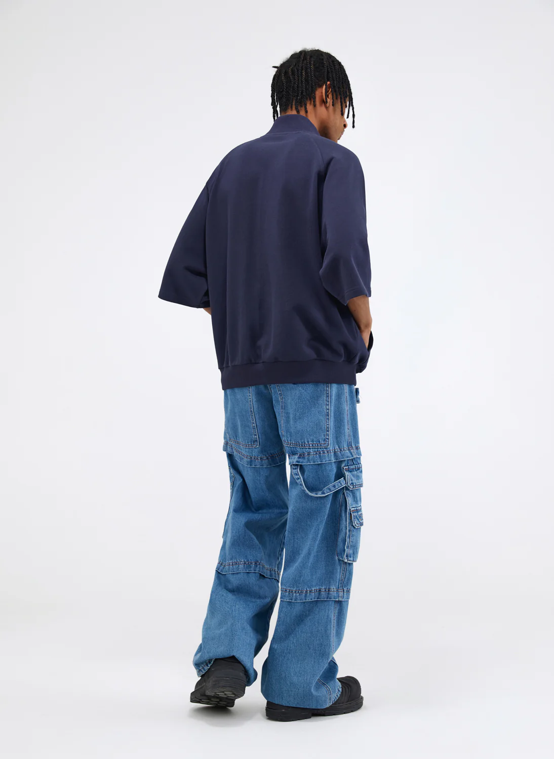 Threestars Zipper T-Shirt