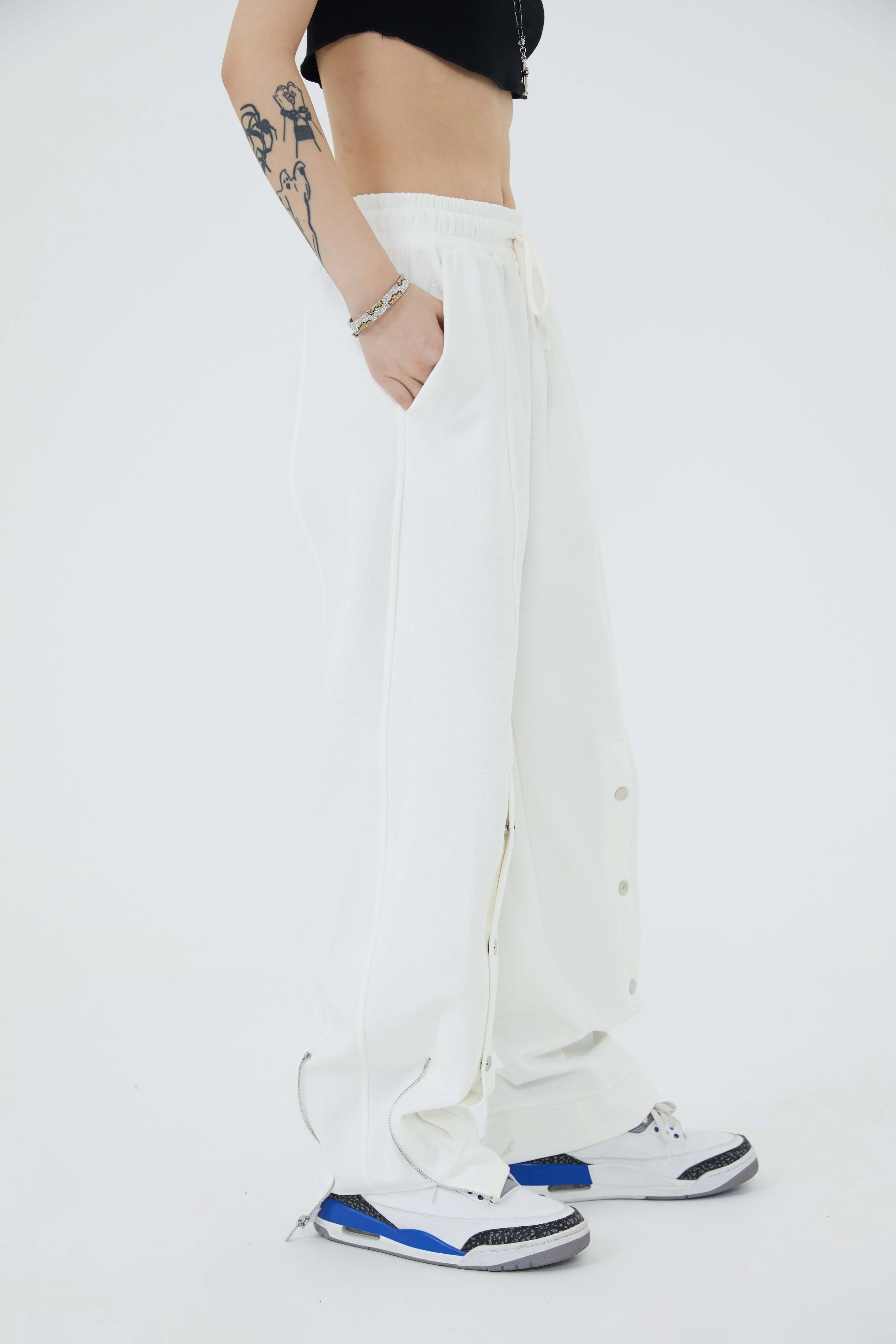 Trunk Zipper Button Pants