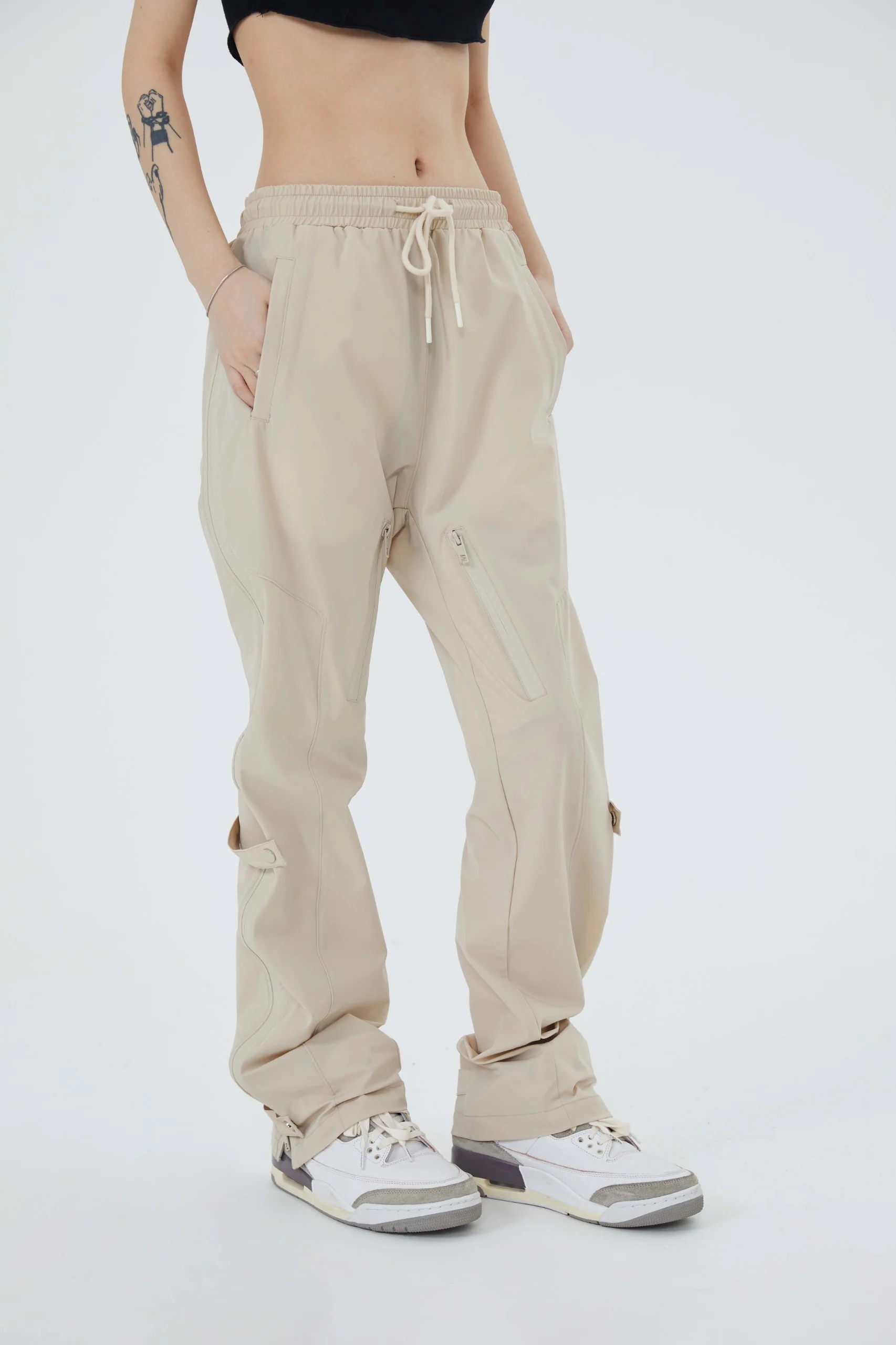 Button Knee Pants