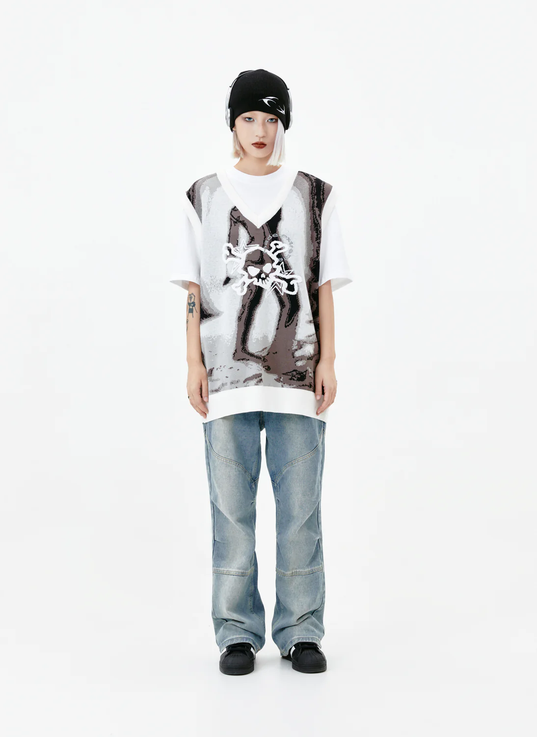 Turn Ur Back With Ur Life Gile Knitwear