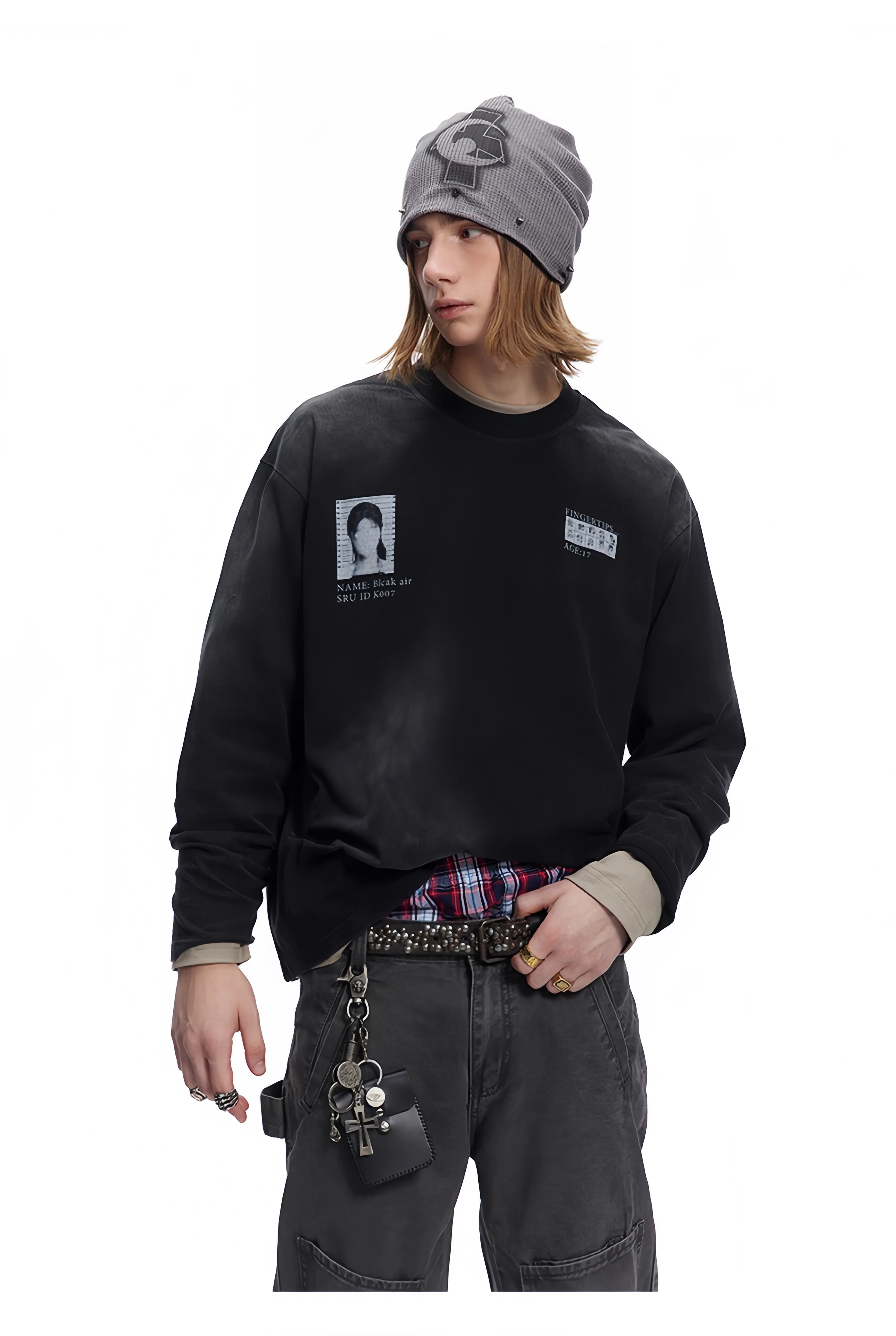 Fingertips Long-Sleeve