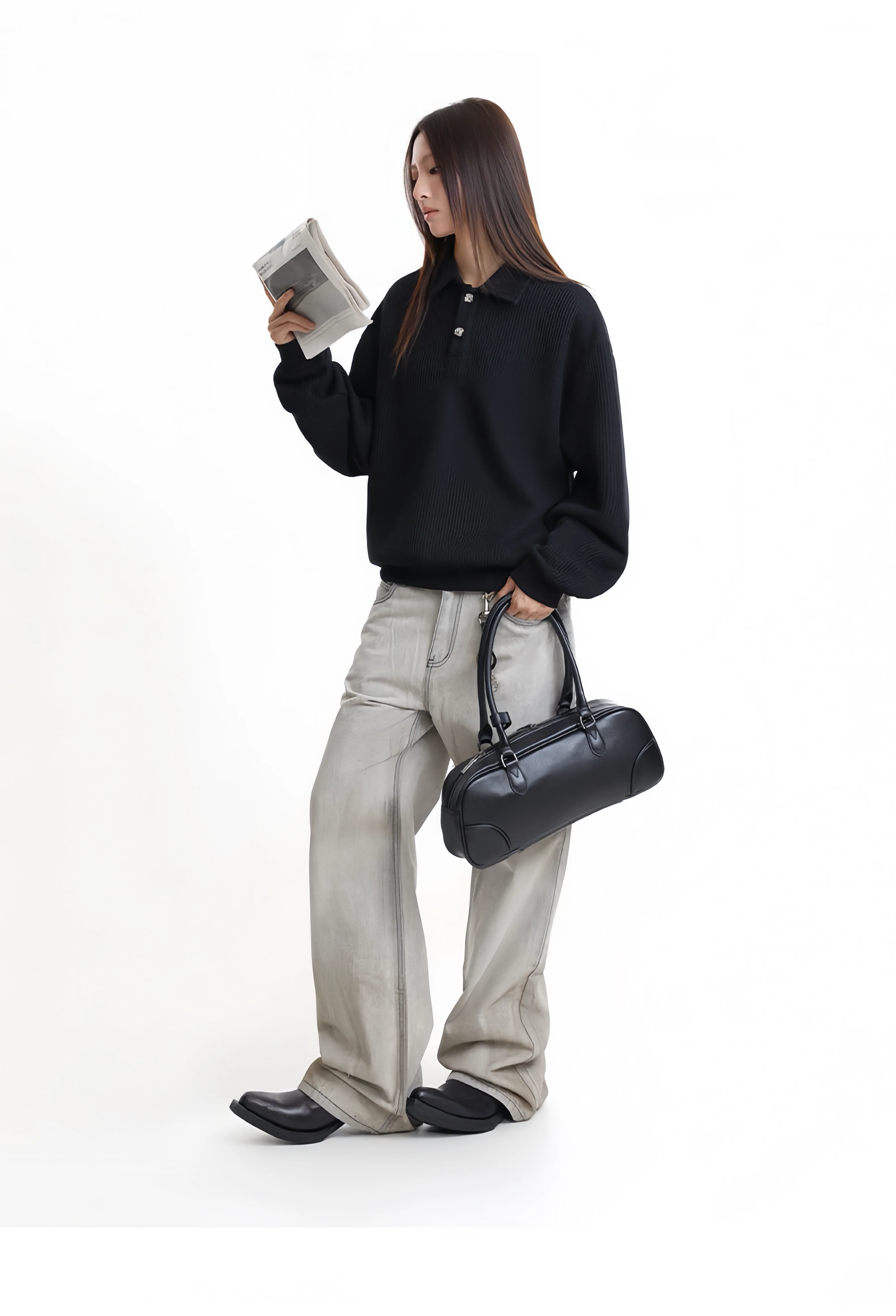 Mad Dog Knit Polo Shirt