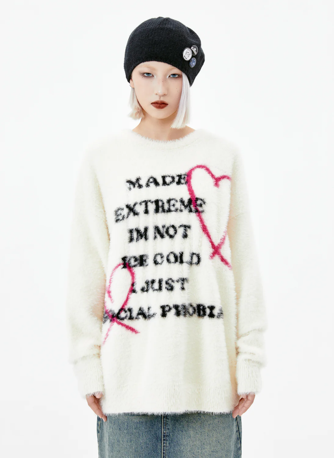 I'M Not Ice Cold, I Just Social Phobia Knitwear