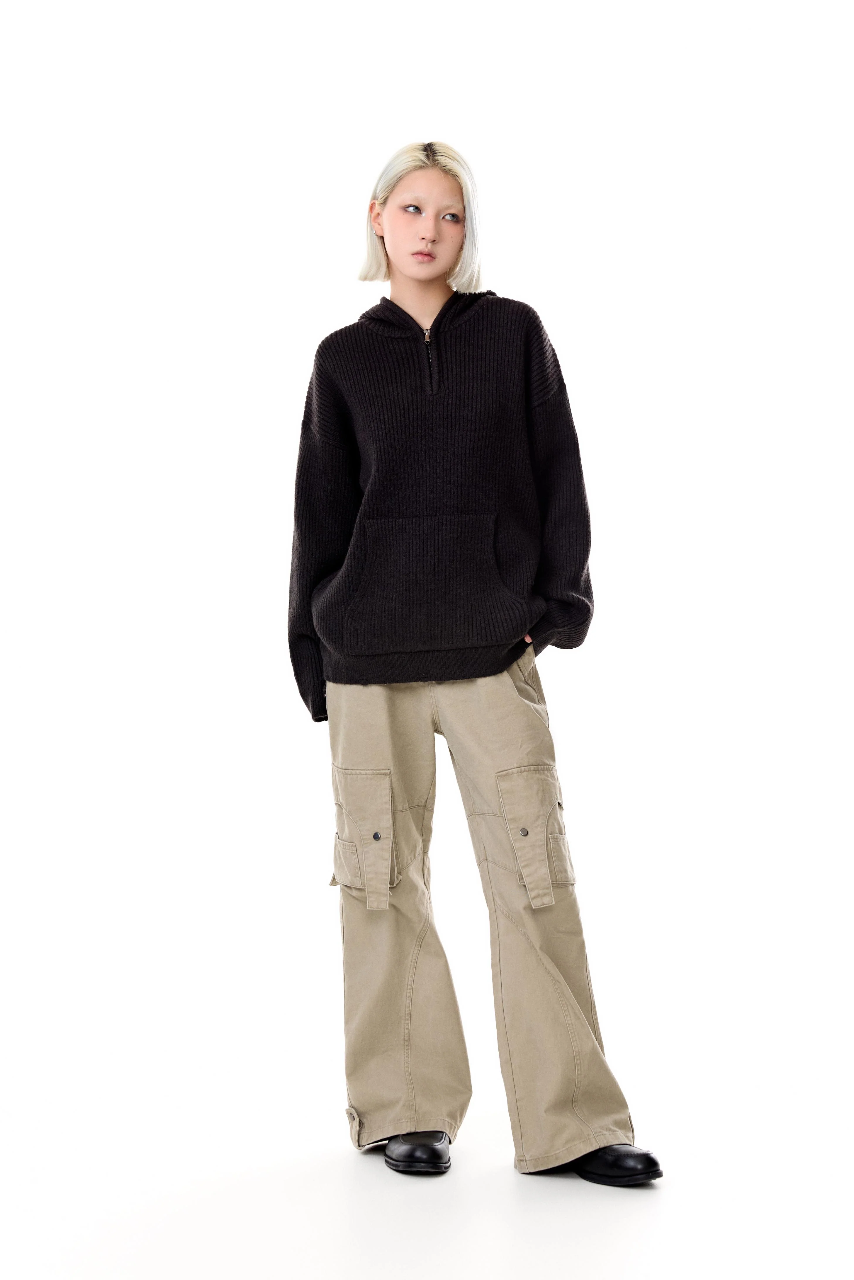 My Only Wish Half Zip Knitwear