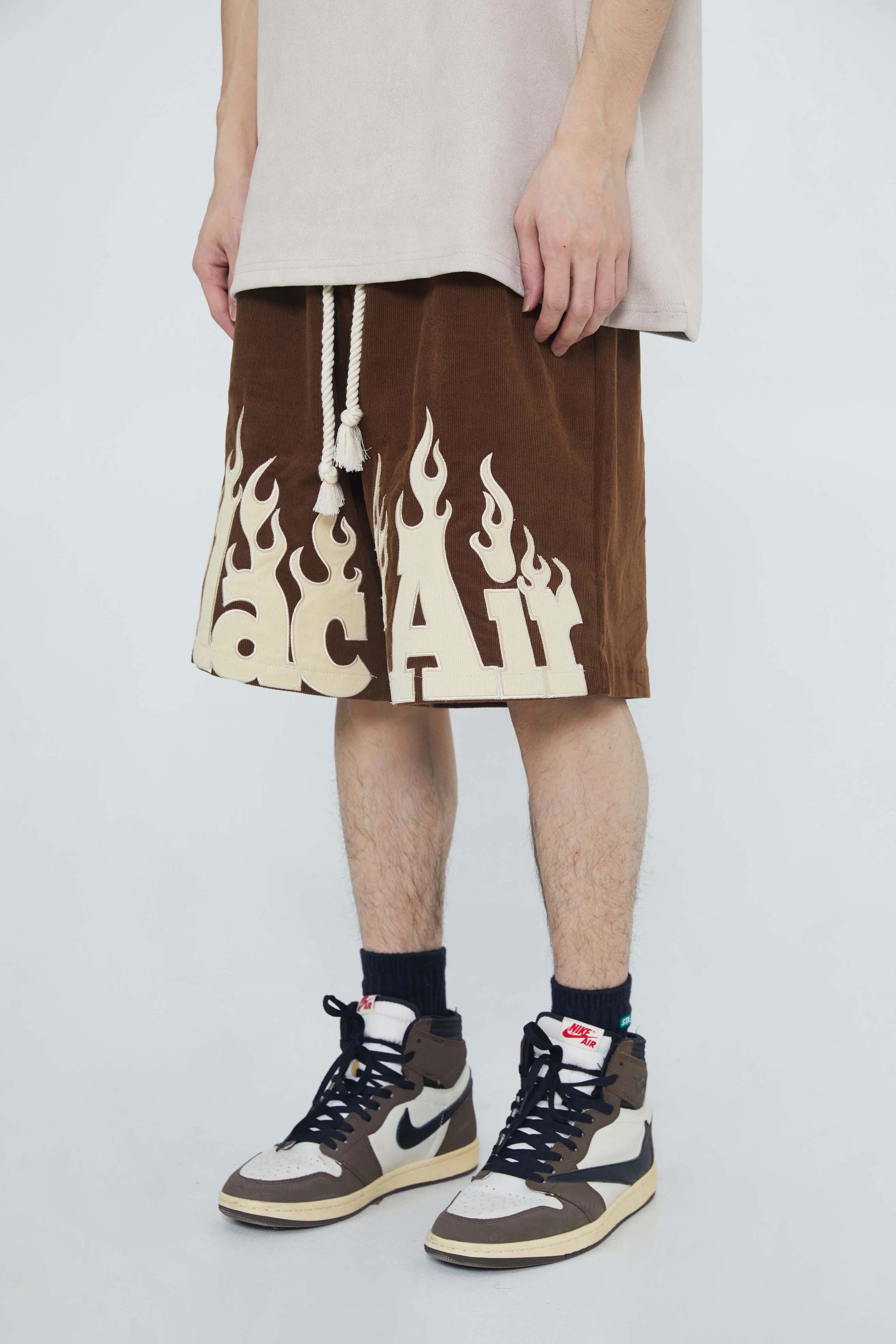 Flame Pattened Short