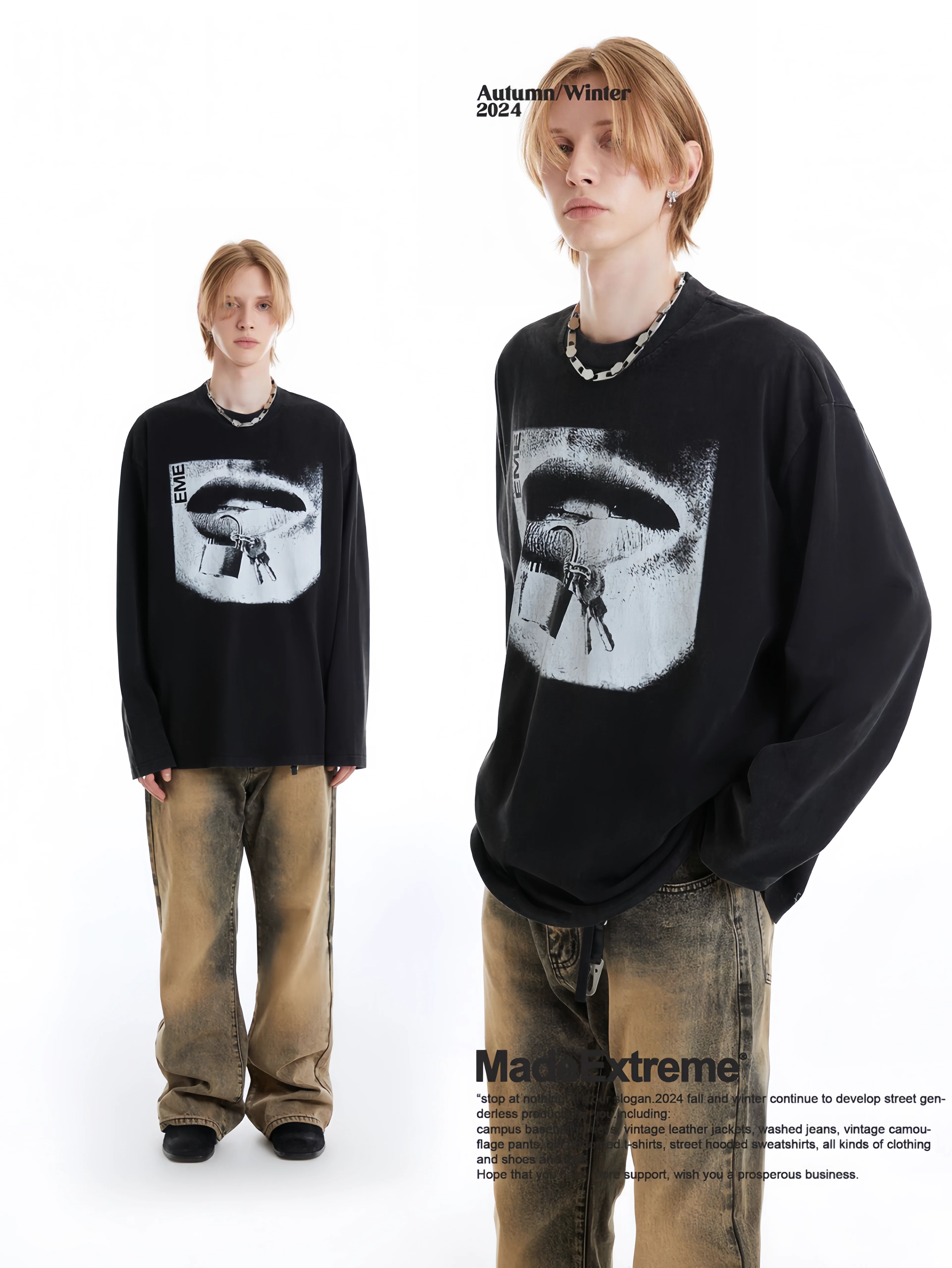 Lip Lock Long-Sleeve