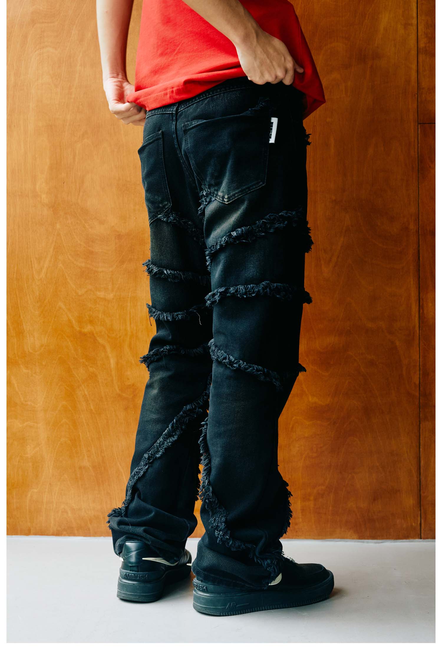 R69 Gigantic Octopus Jeans Pants