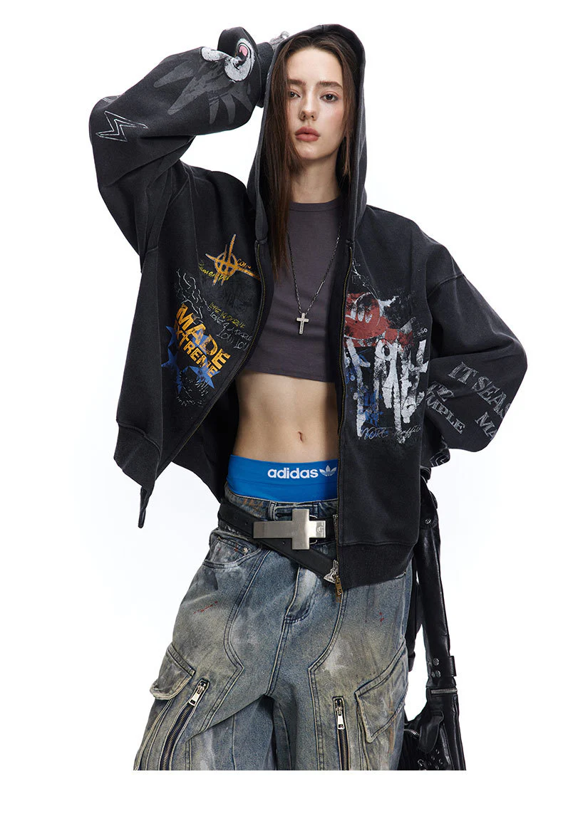 Perplexing Hoodie Zip