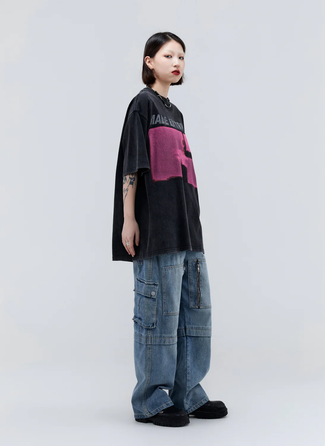 Disappearing  With Clouds Of Smoke T-Shirt