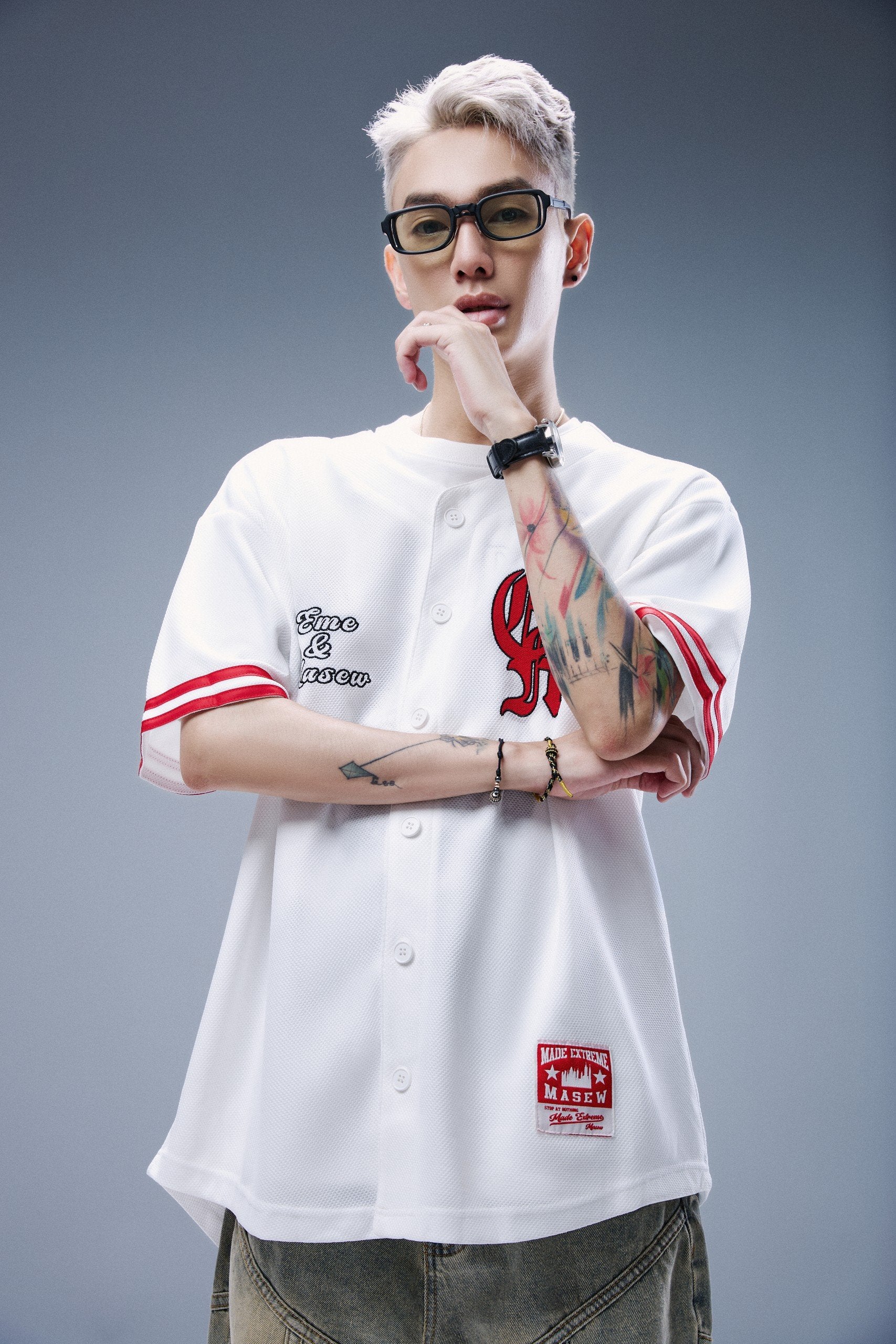 Masew Baseball Jersey Shirt