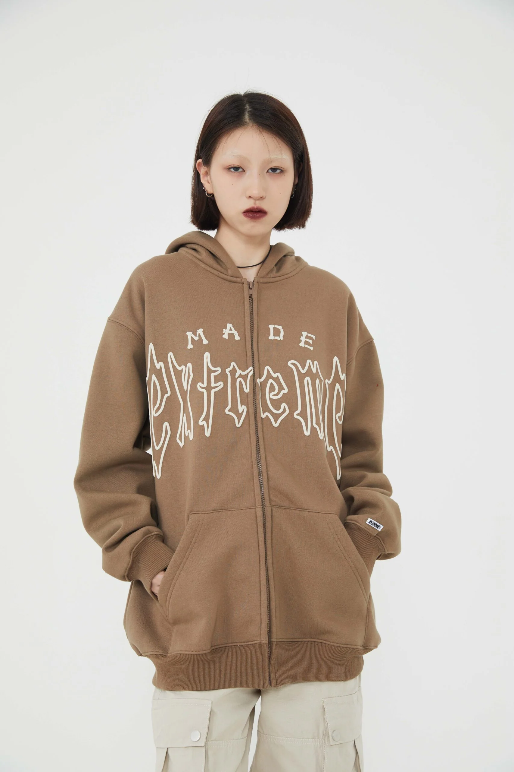 Crouching Zip Hoodie