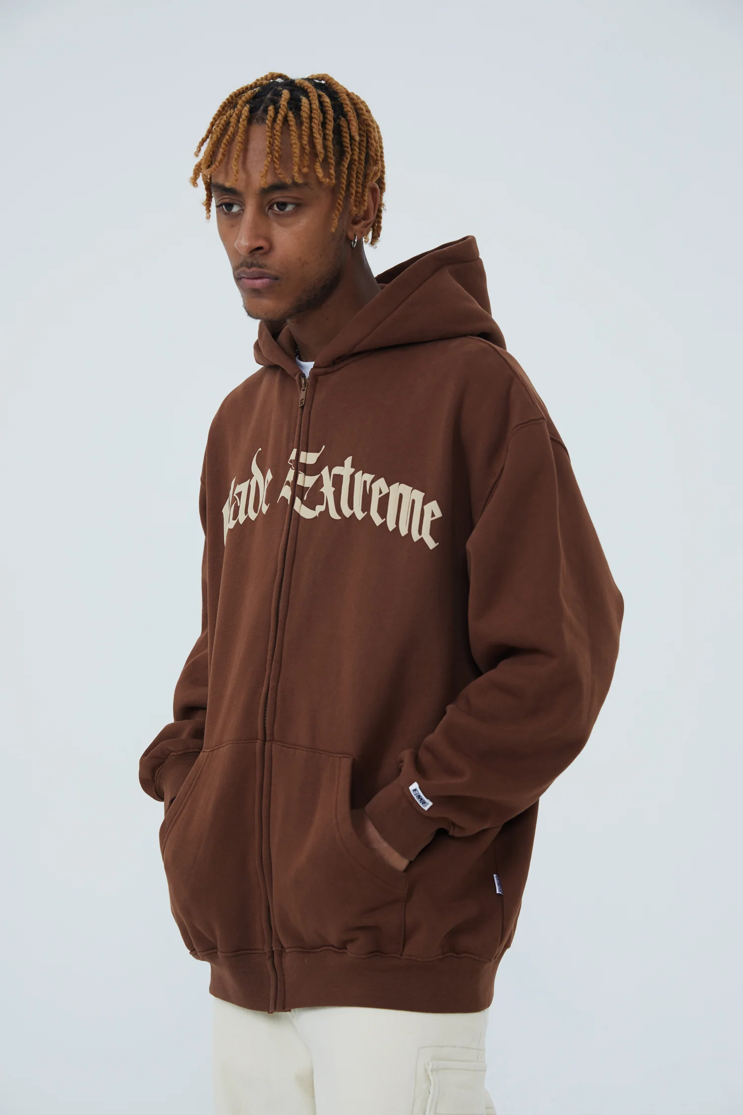 Dark Fission Cross Zip Hoodie