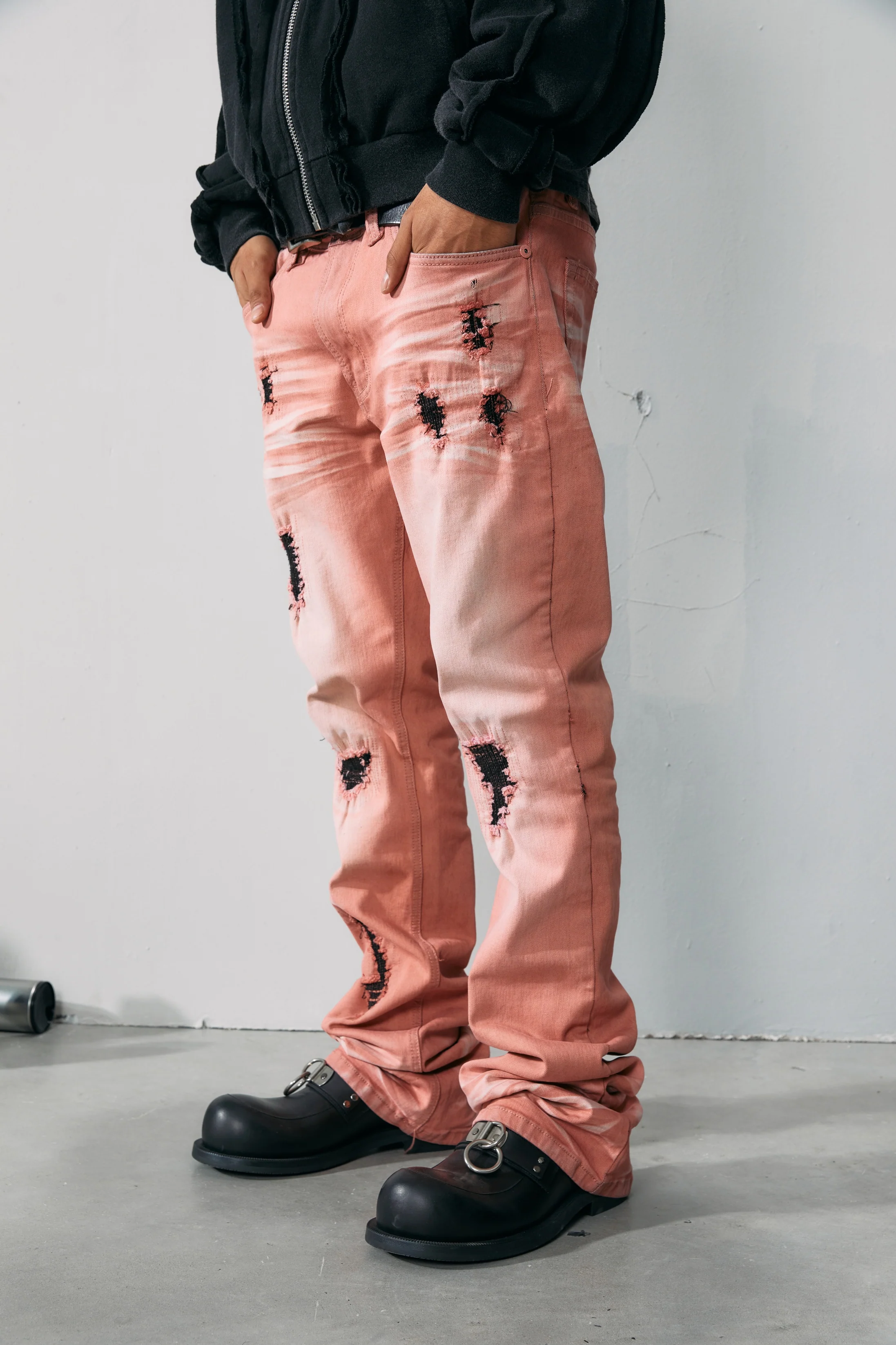 R69 Don'T Judge By Appearance Denim Pants