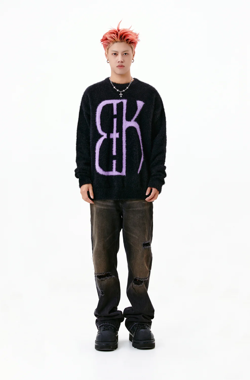 Live Is A Fight Knitwear