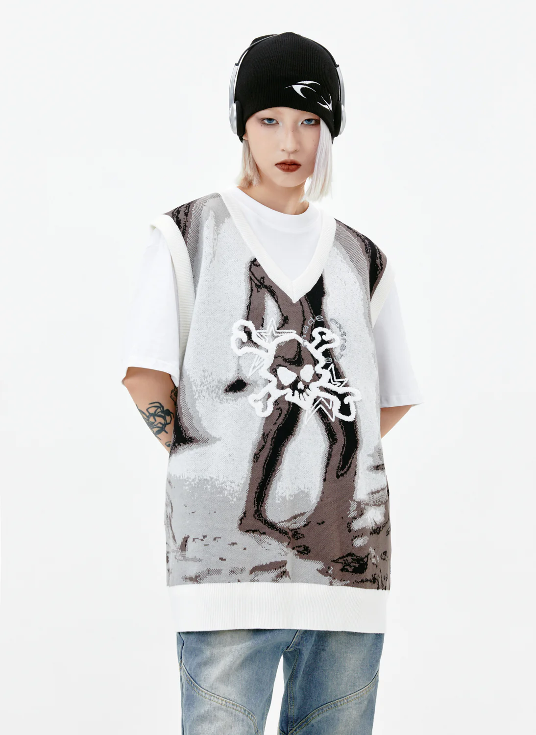 Turn Ur Back With Ur Life Gile Knitwear