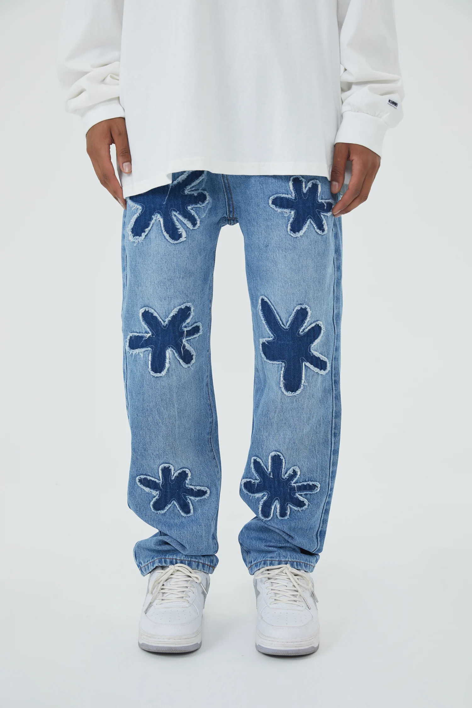 Lucky Leaf Jeans Pants