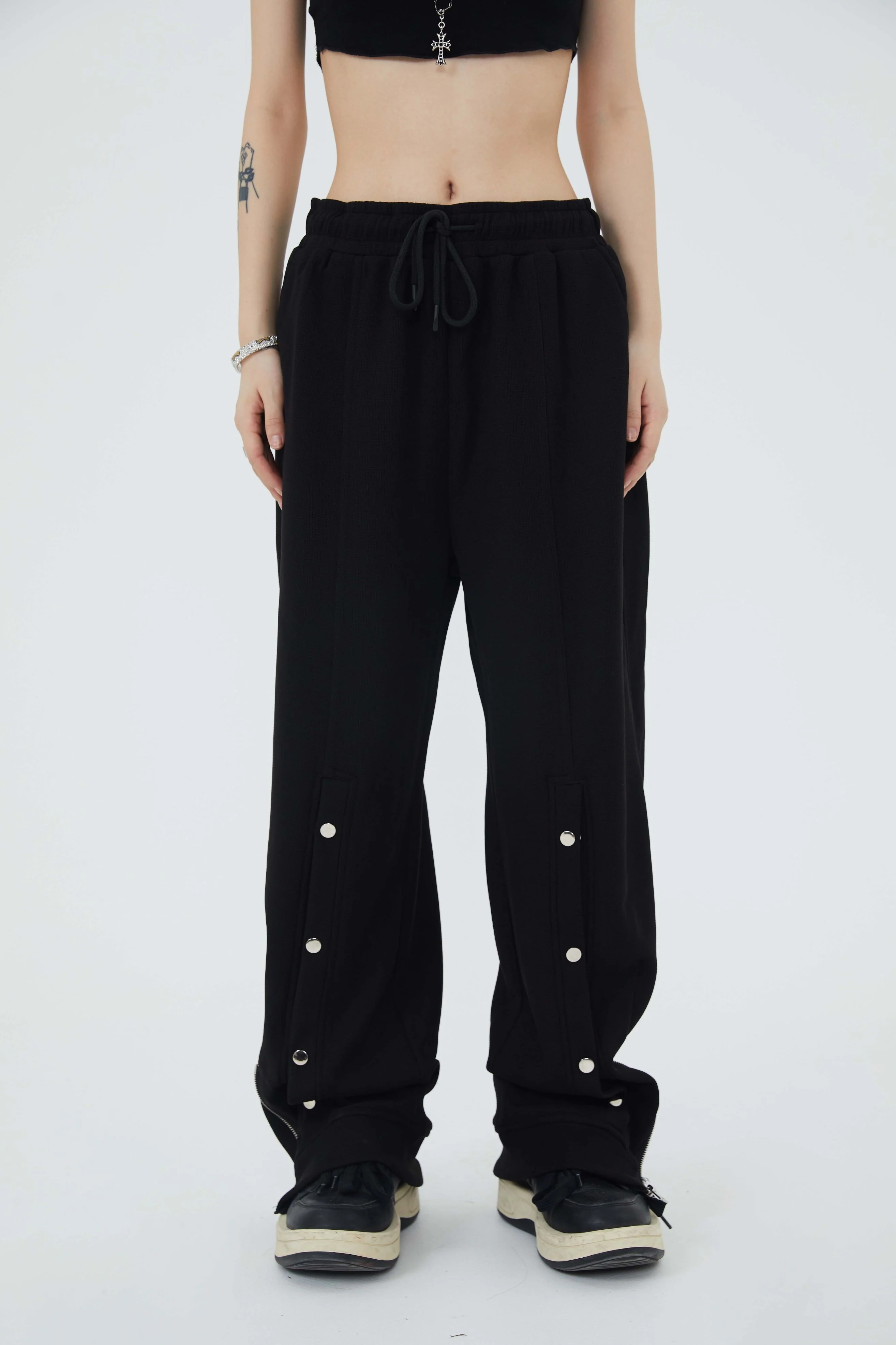 Trunk Zipper Button Pants