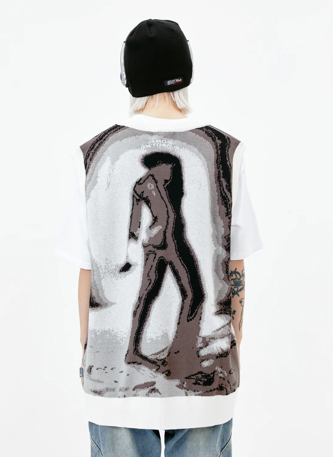 Turn Ur Back With Ur Life Gile Knitwear