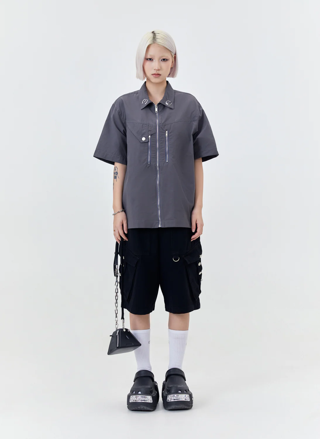 The Basic Zipper Shirt