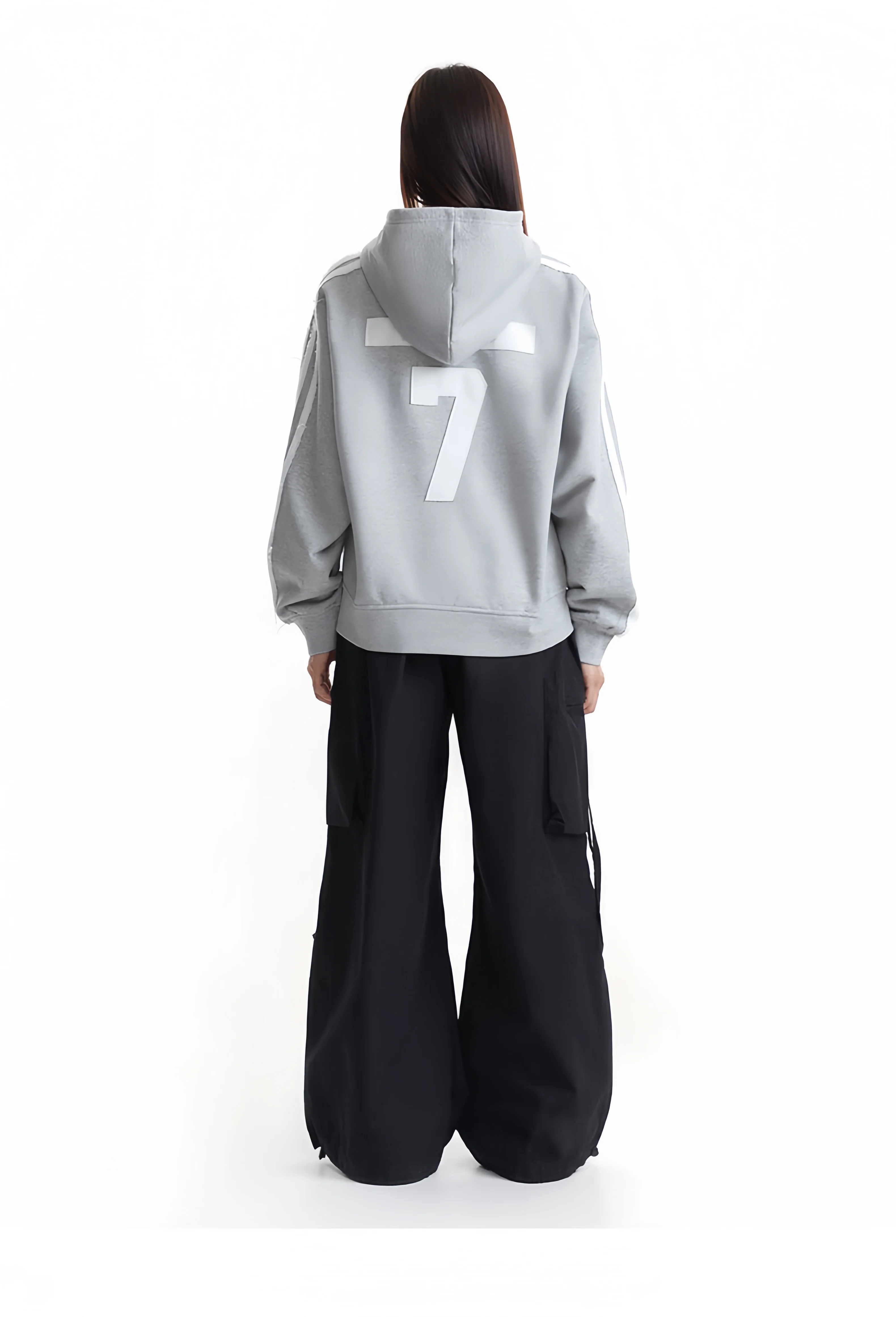 Salt And Pepper Hoodie Zip