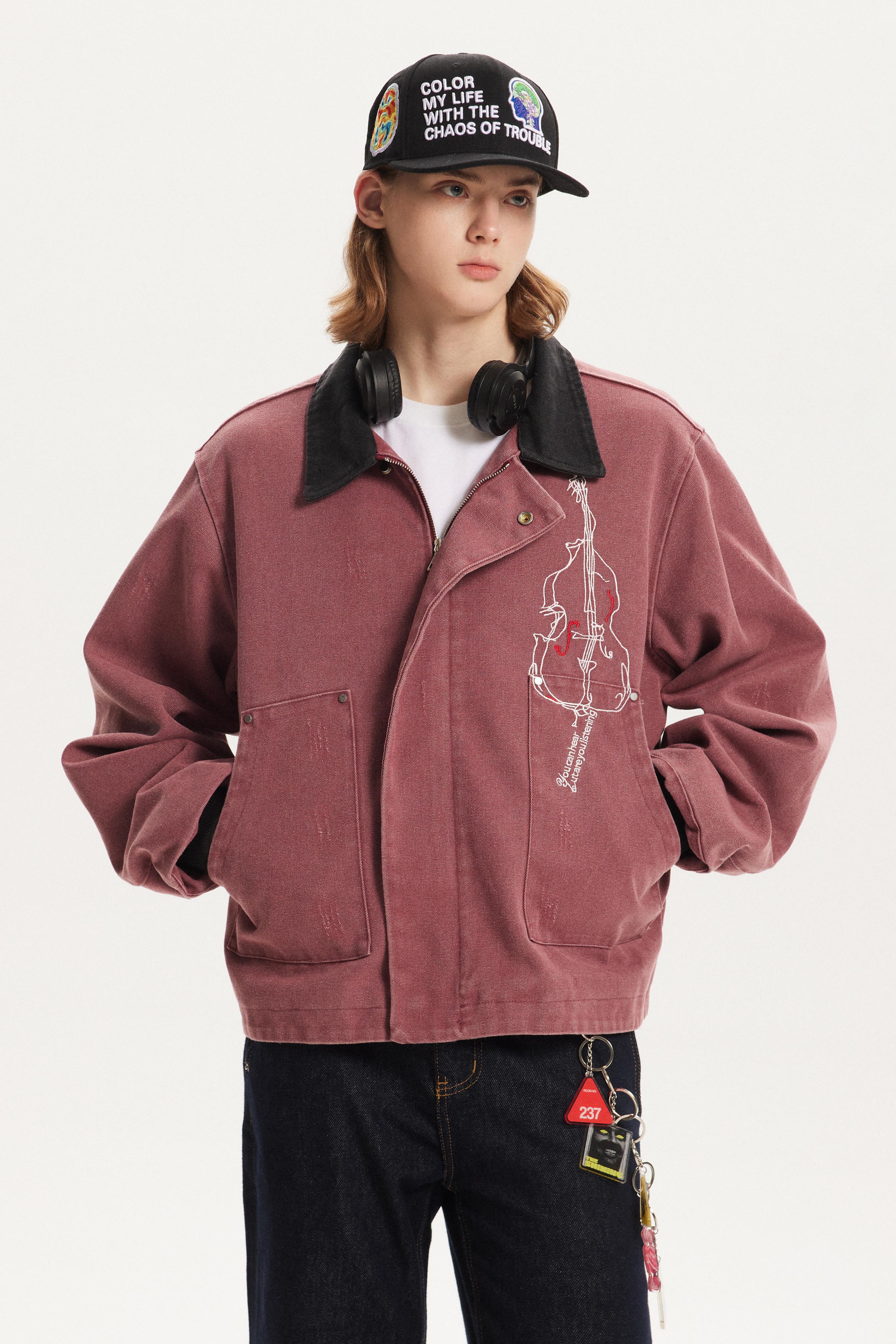 Sound System Denim Jacket