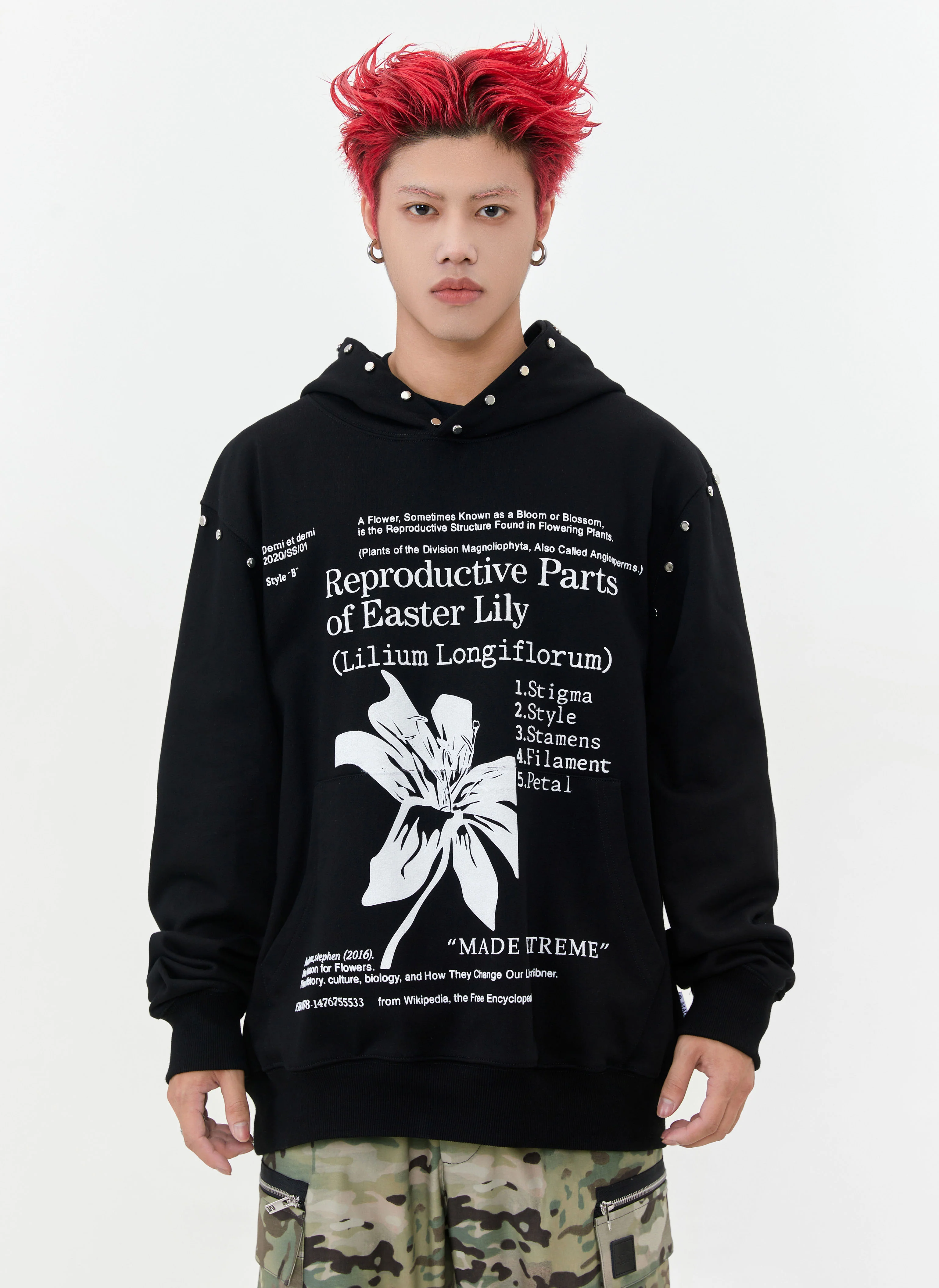 Lilium Longiflorum Hoodie