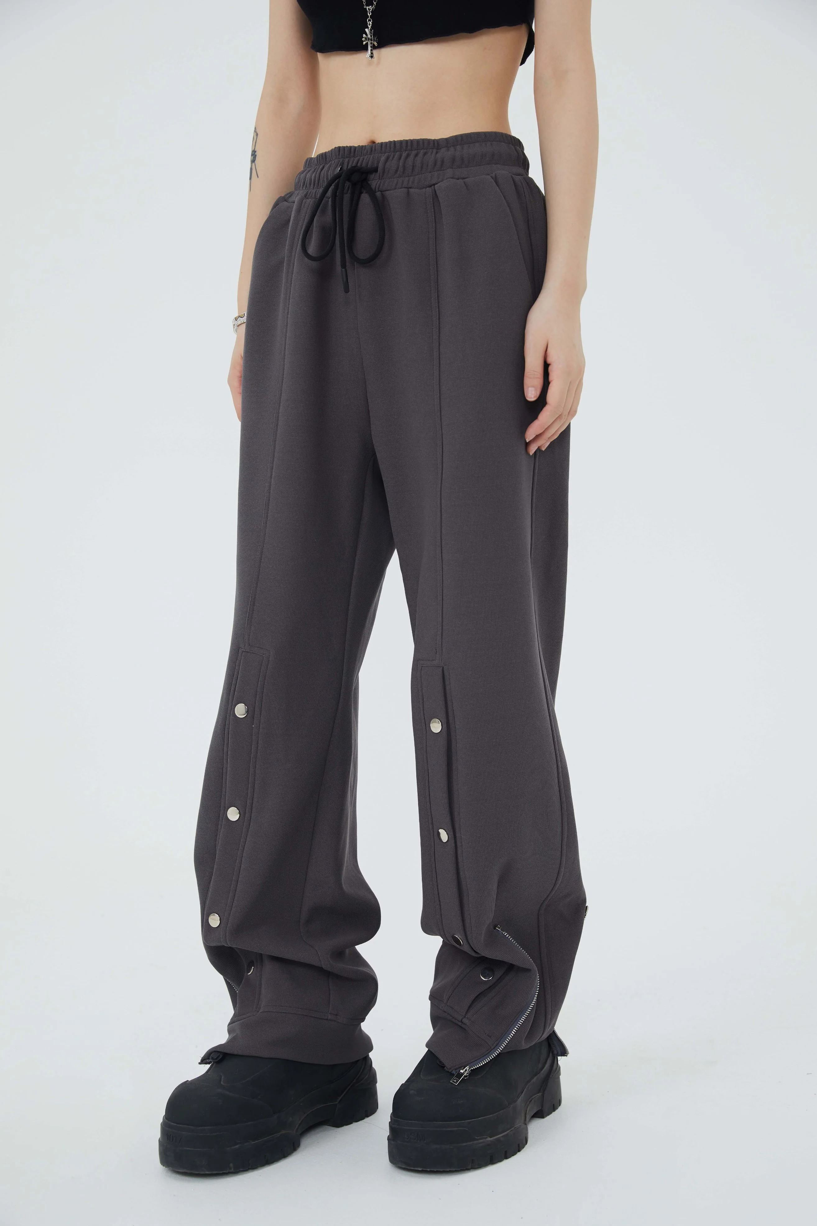 Trunk Zipper Button Pants