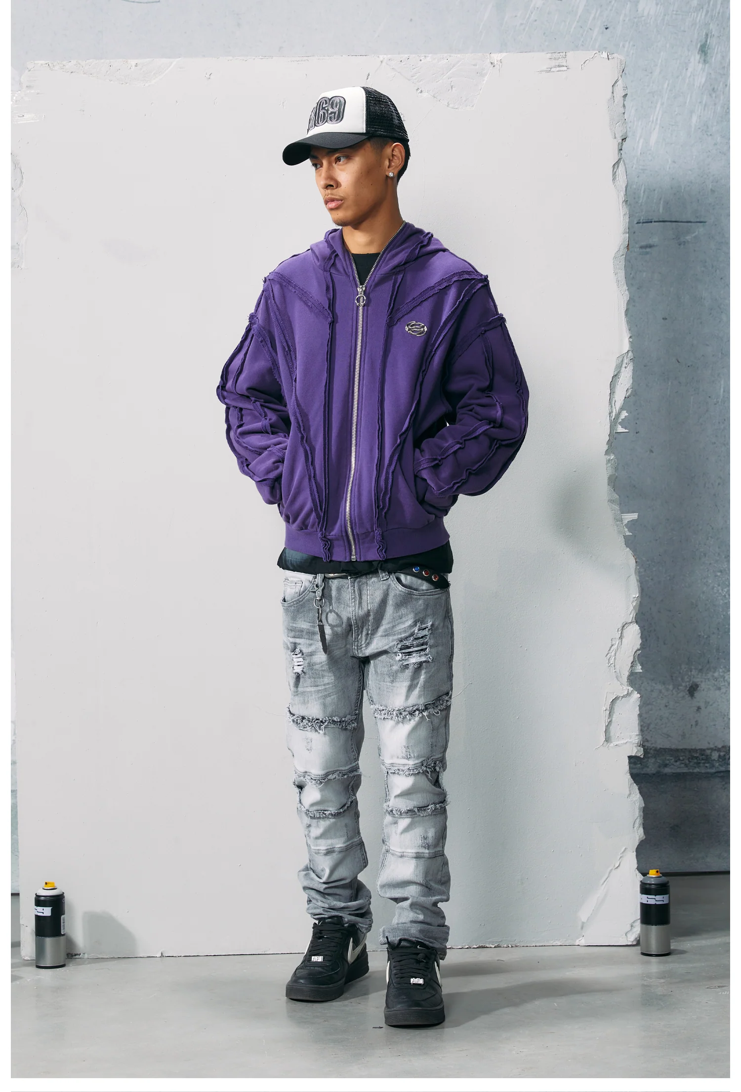R69 Leviathan Hoodie Zip