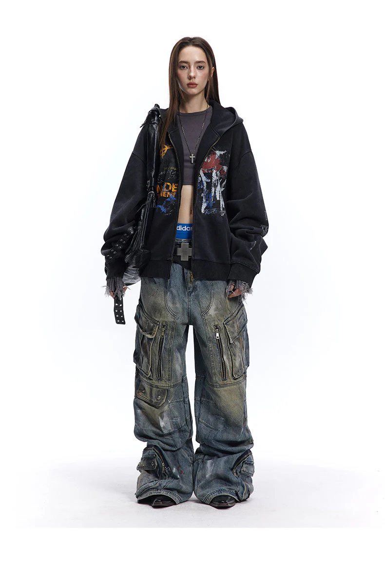 Perplexing Hoodie Zip