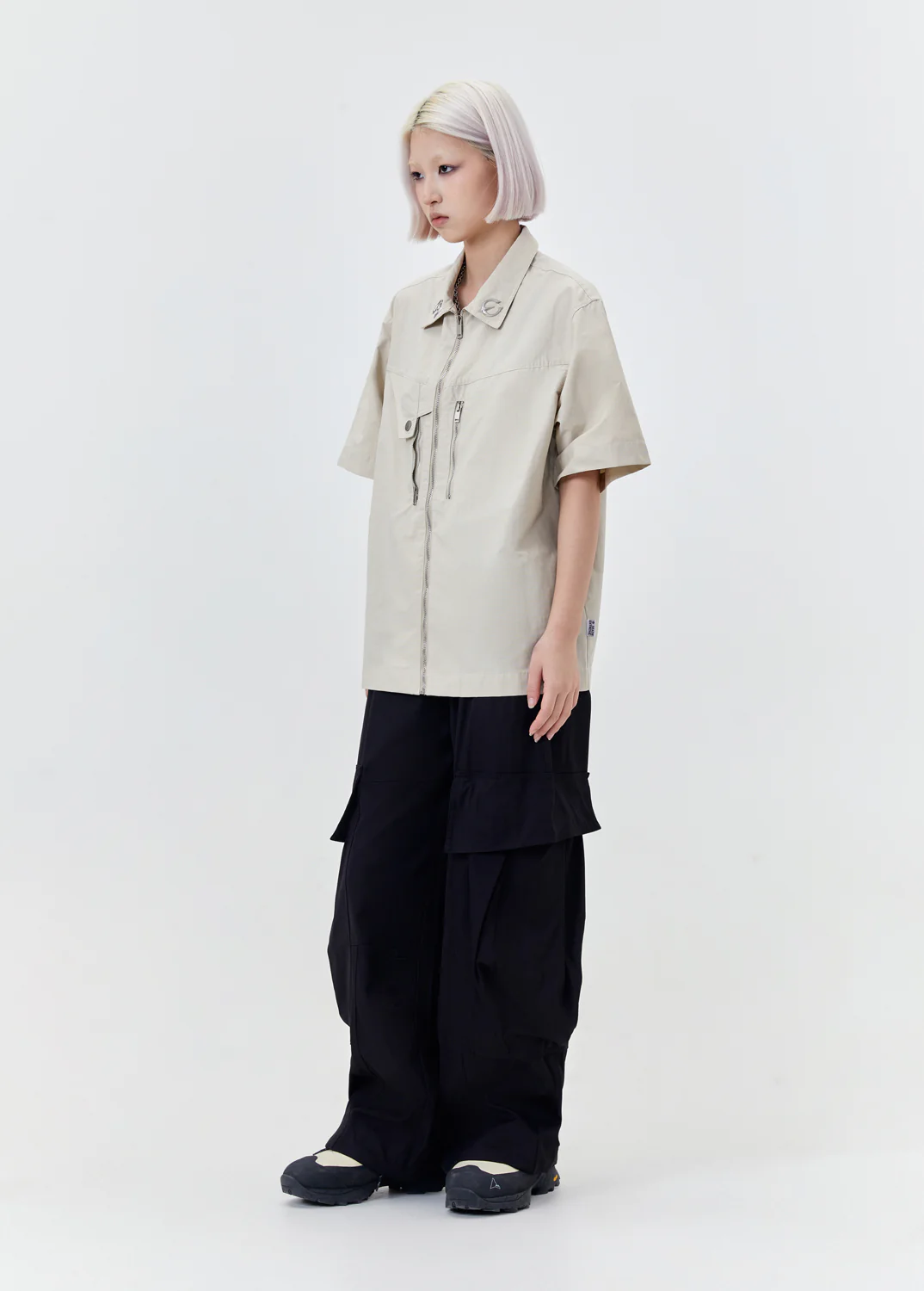 The Basic Zipper Shirt