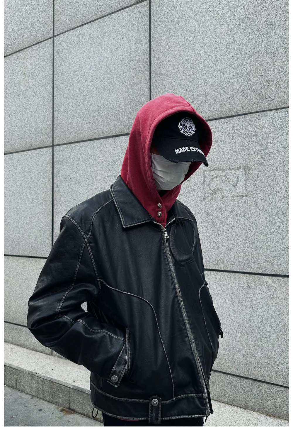 R69 Somethings Real Leather Jacket