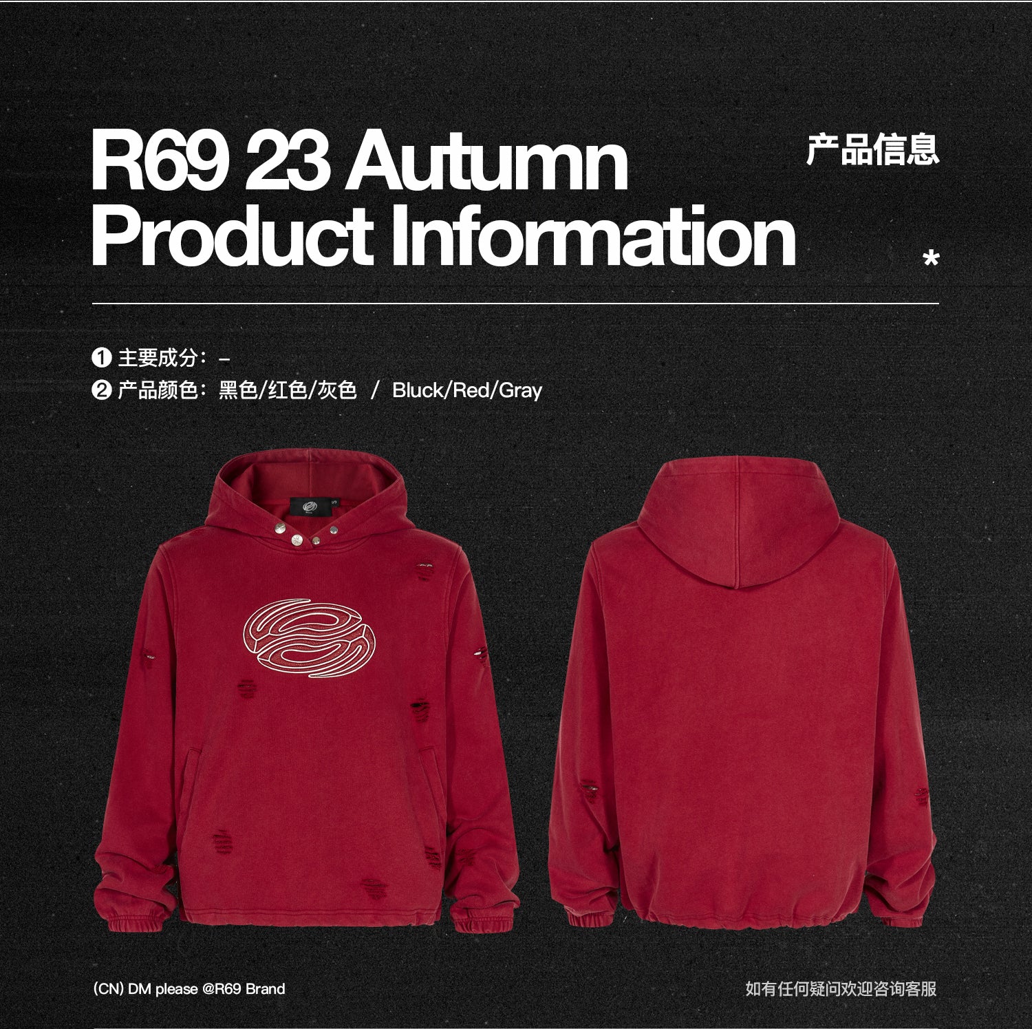 R69 Motley Crew Hoodie