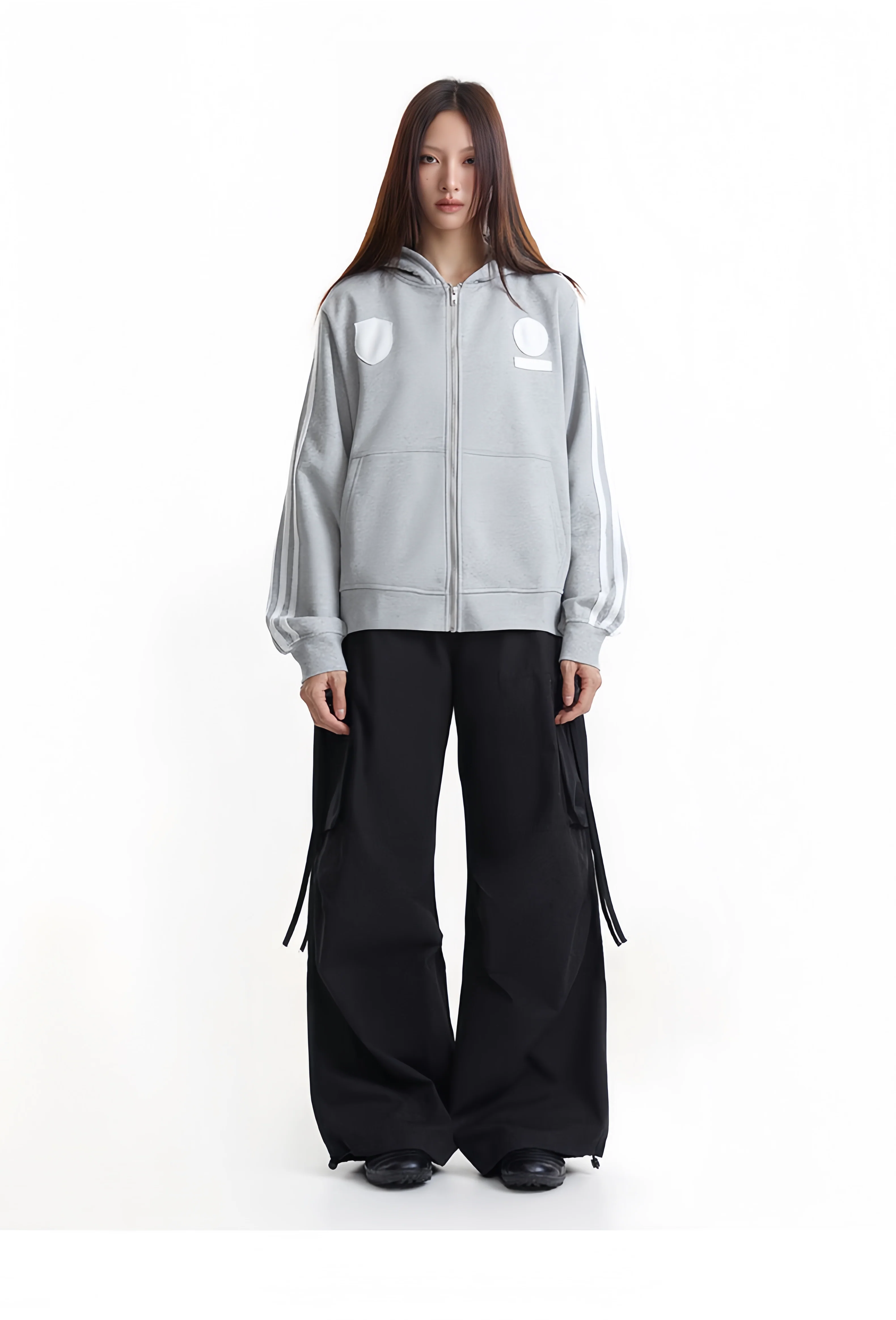 Salt And Pepper Hoodie Zip