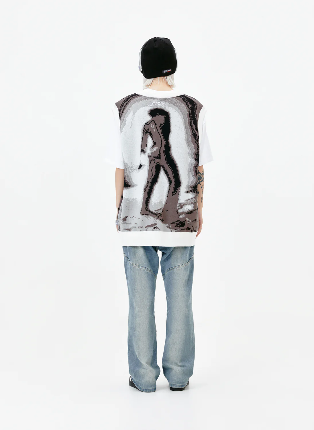 Turn Ur Back With Ur Life Gile Knitwear