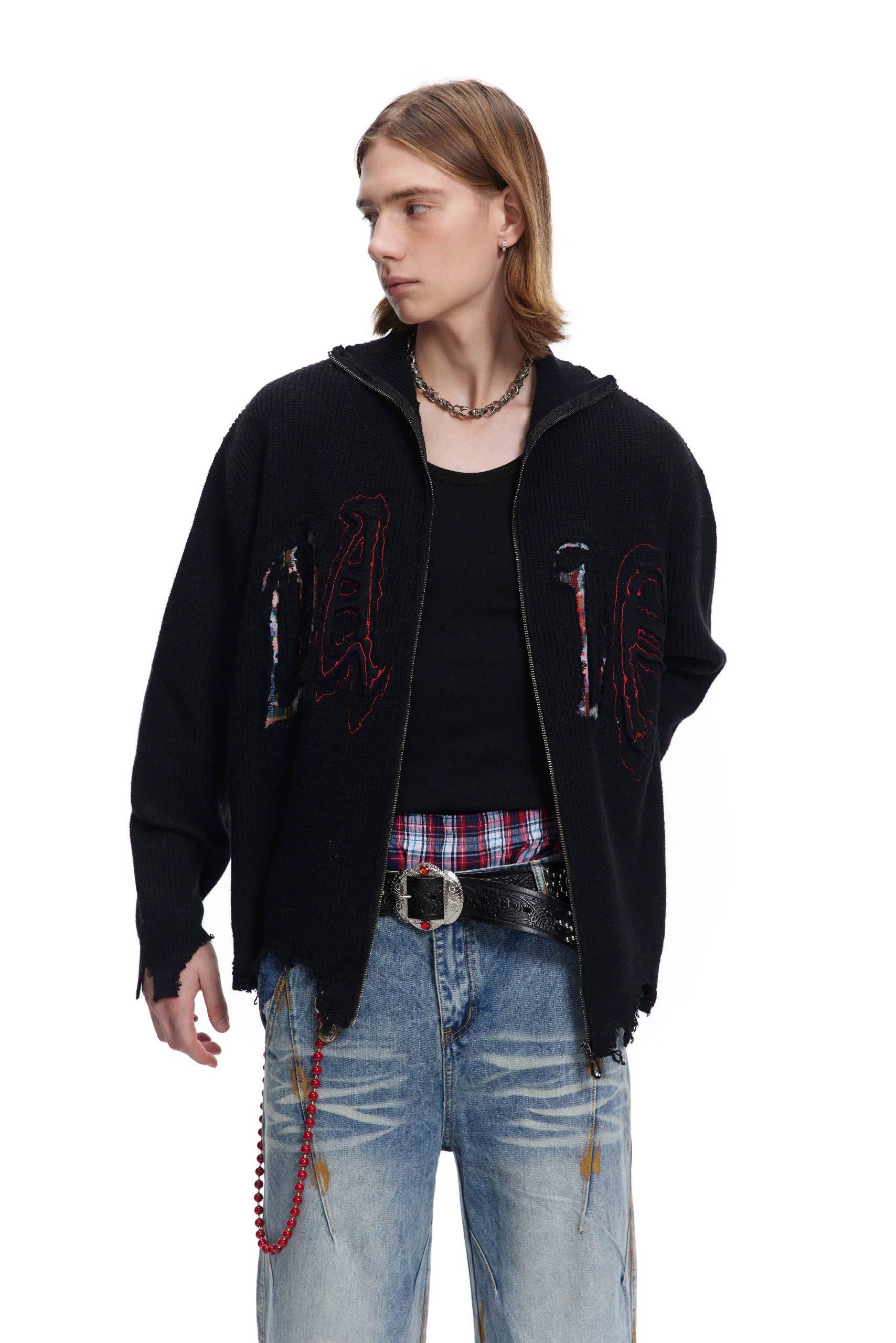 Fireboy And Watergirl Knit Zip