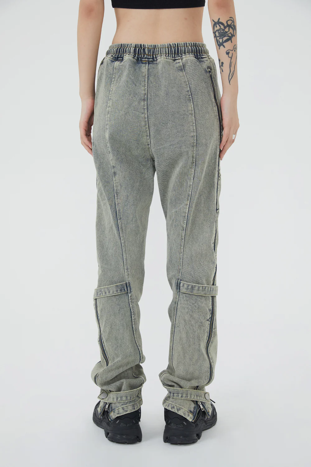 Techwear Ultilised Denim Pants