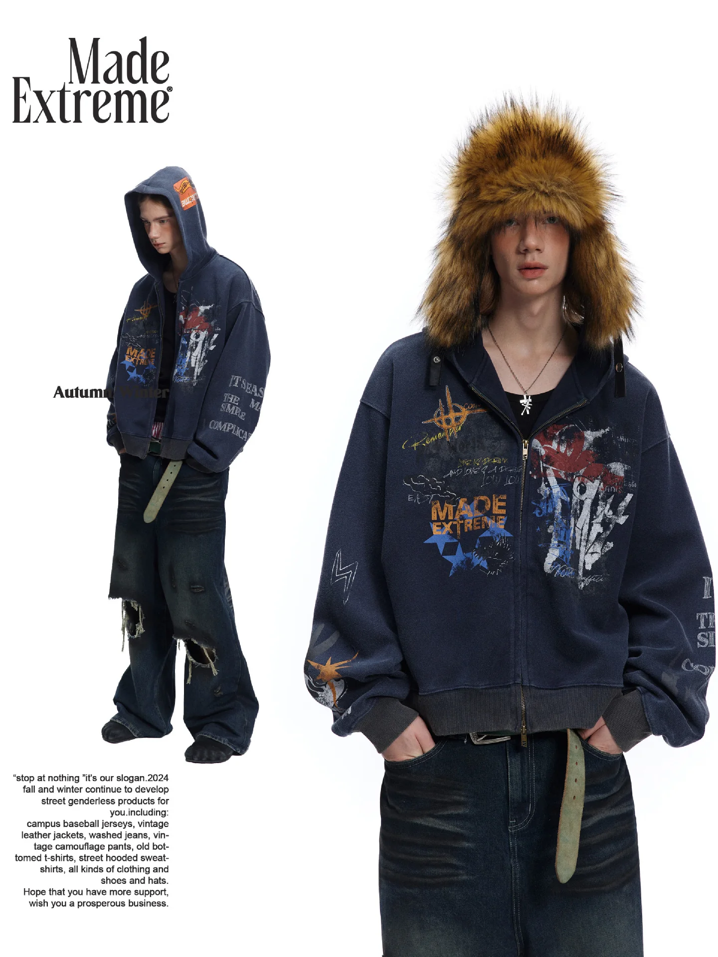 Perplexing Hoodie Zip