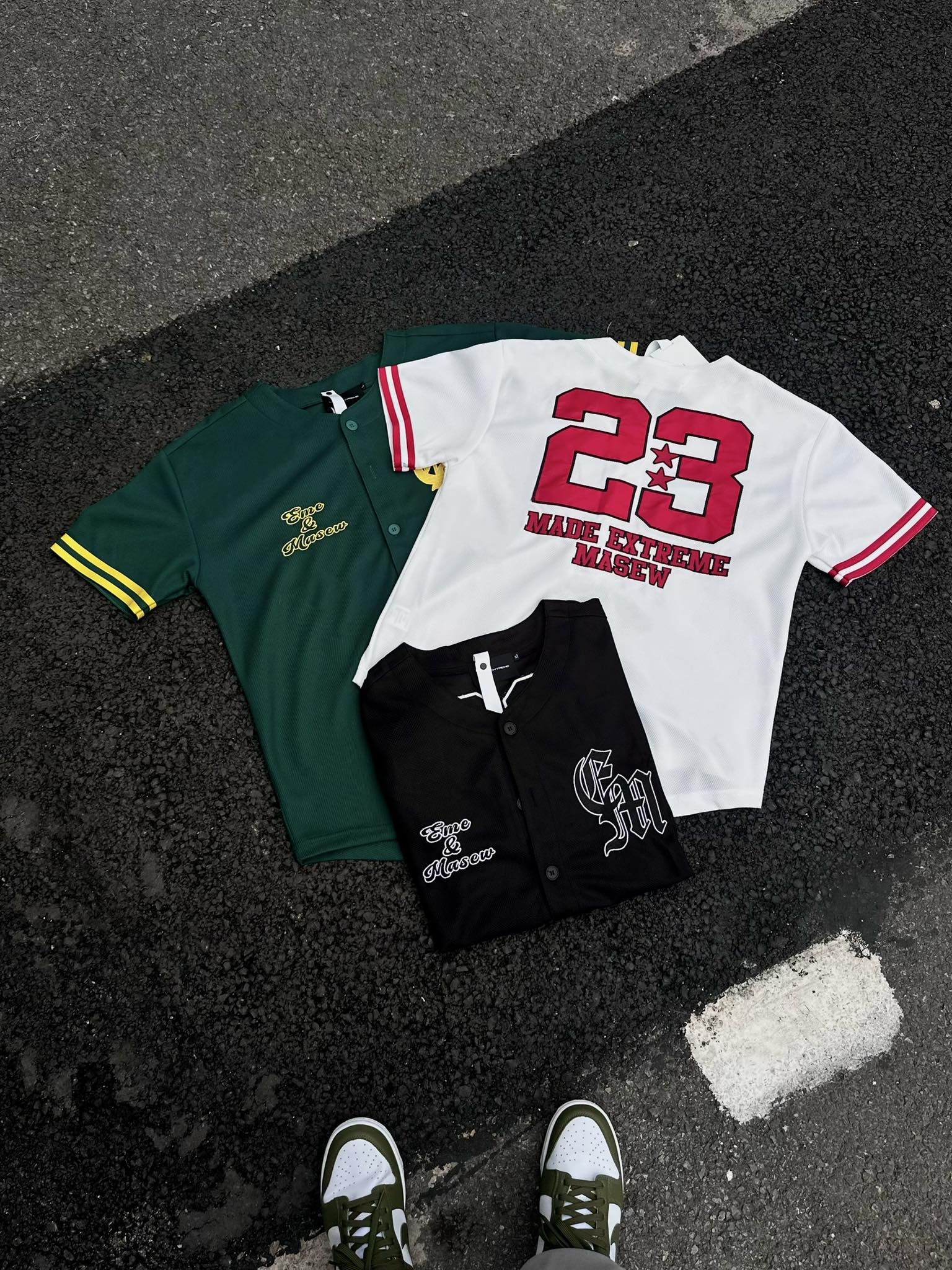 Masew Baseball Jersey Shirt