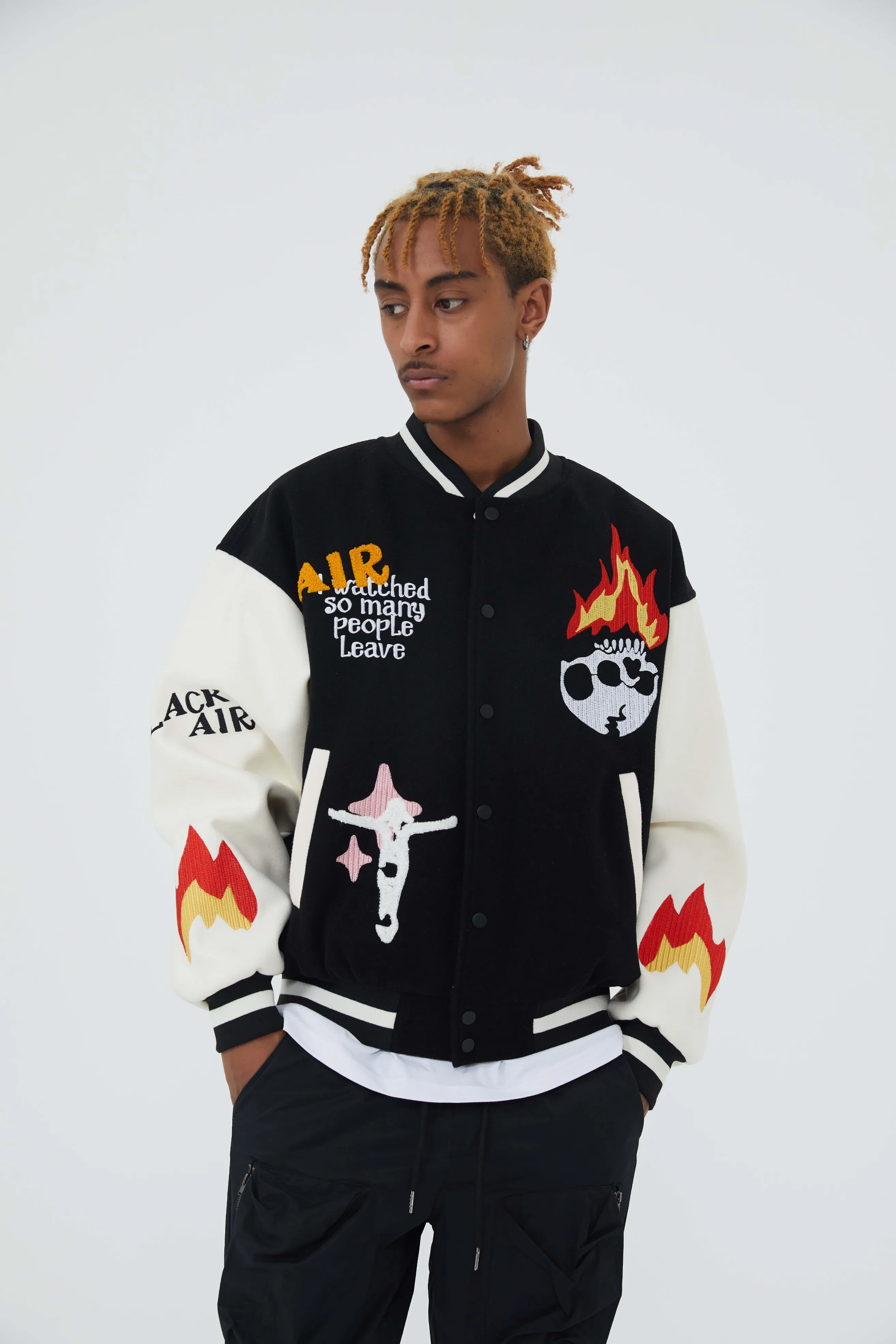 Shattered Varsity Jacket