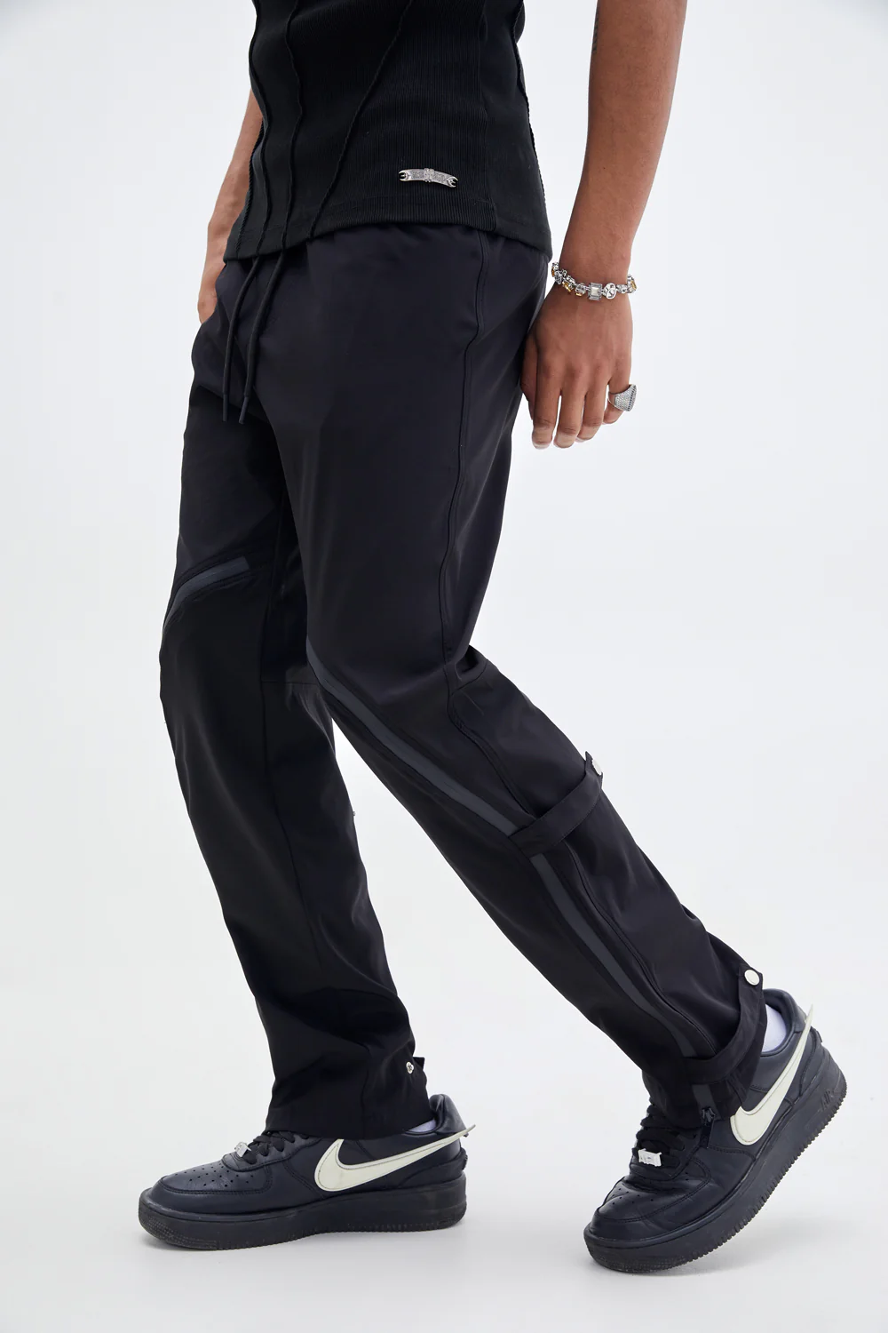 Black Line Pants