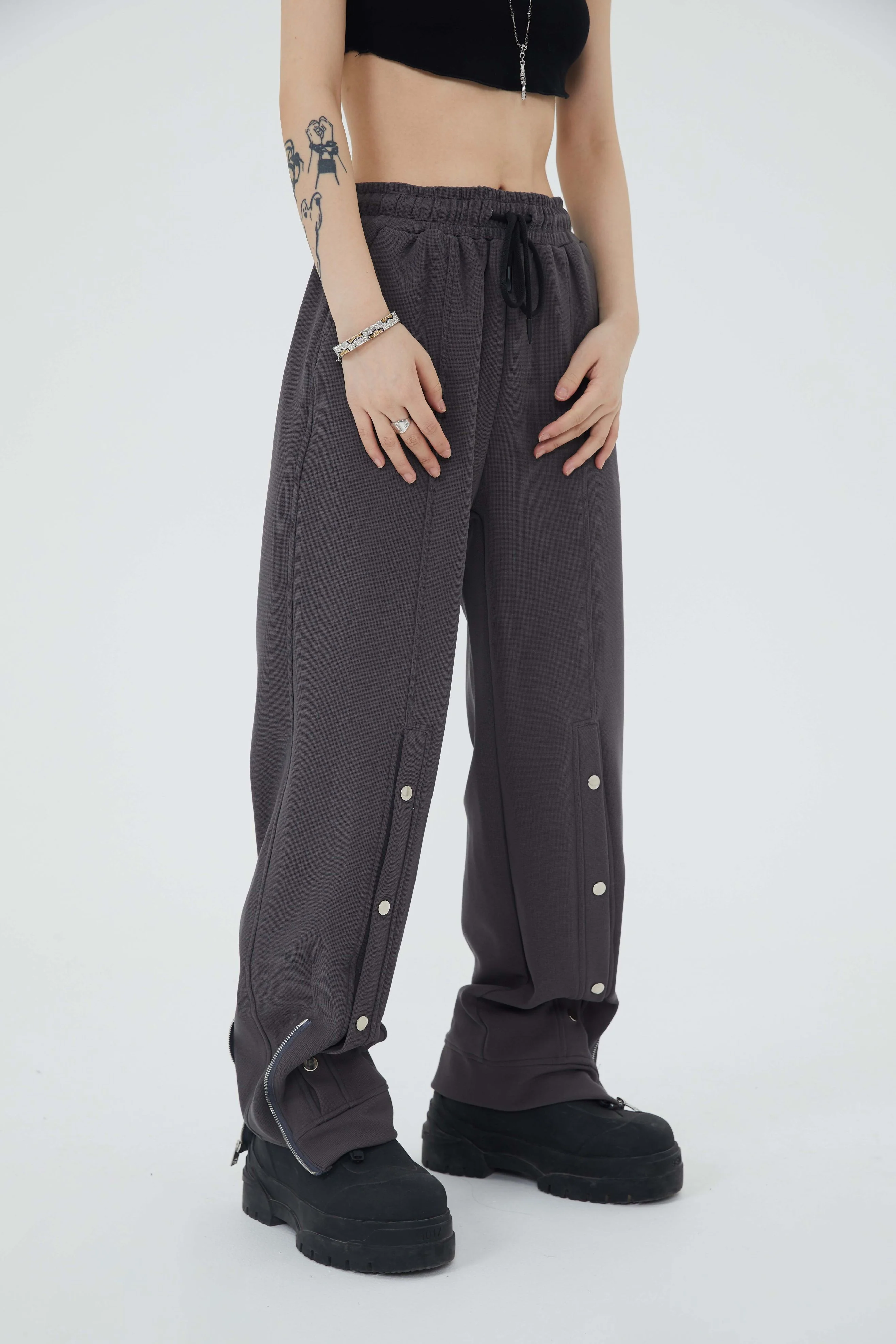 Trunk Zipper Button Pants