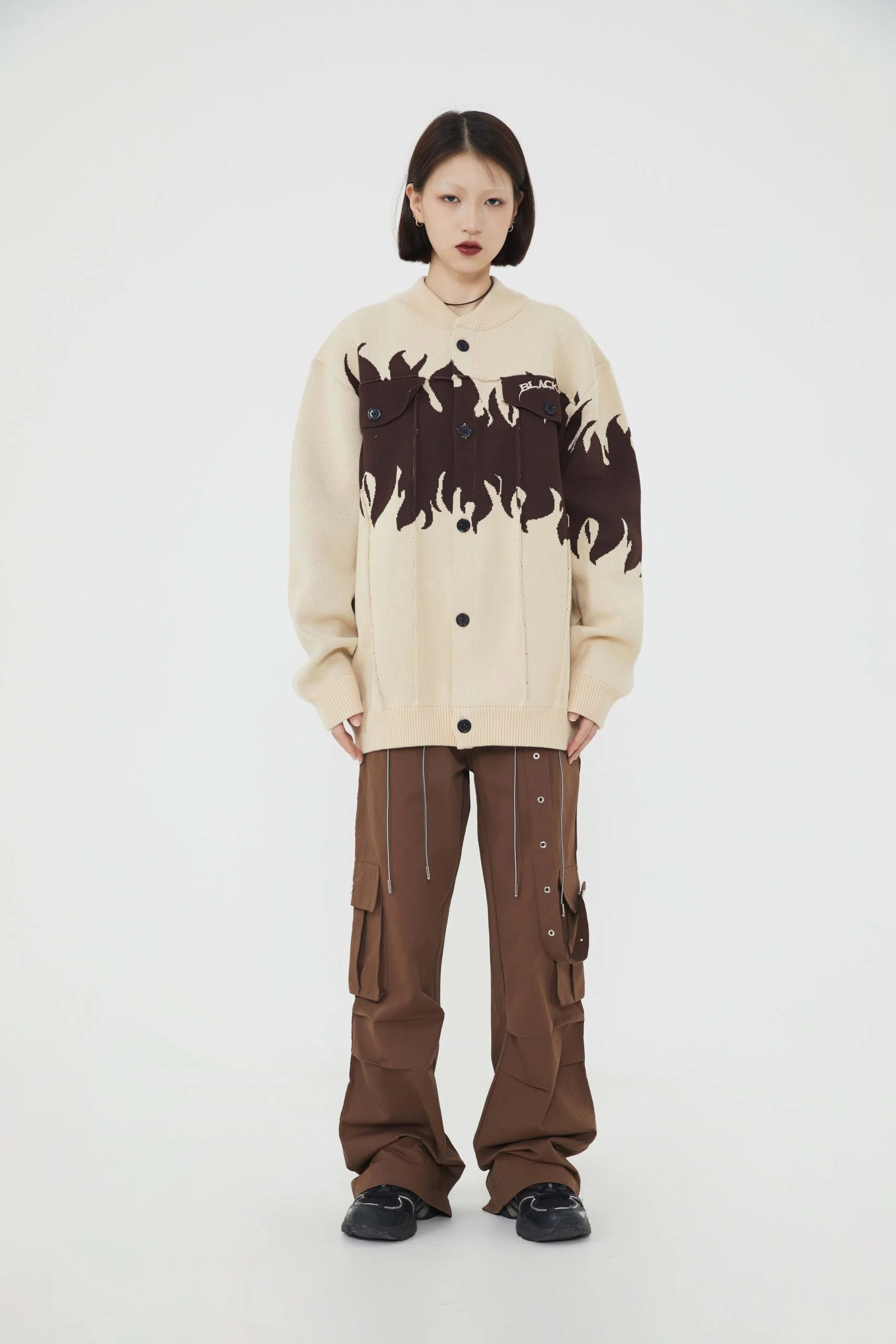 Fire Dragon Bka Cardigan Knit